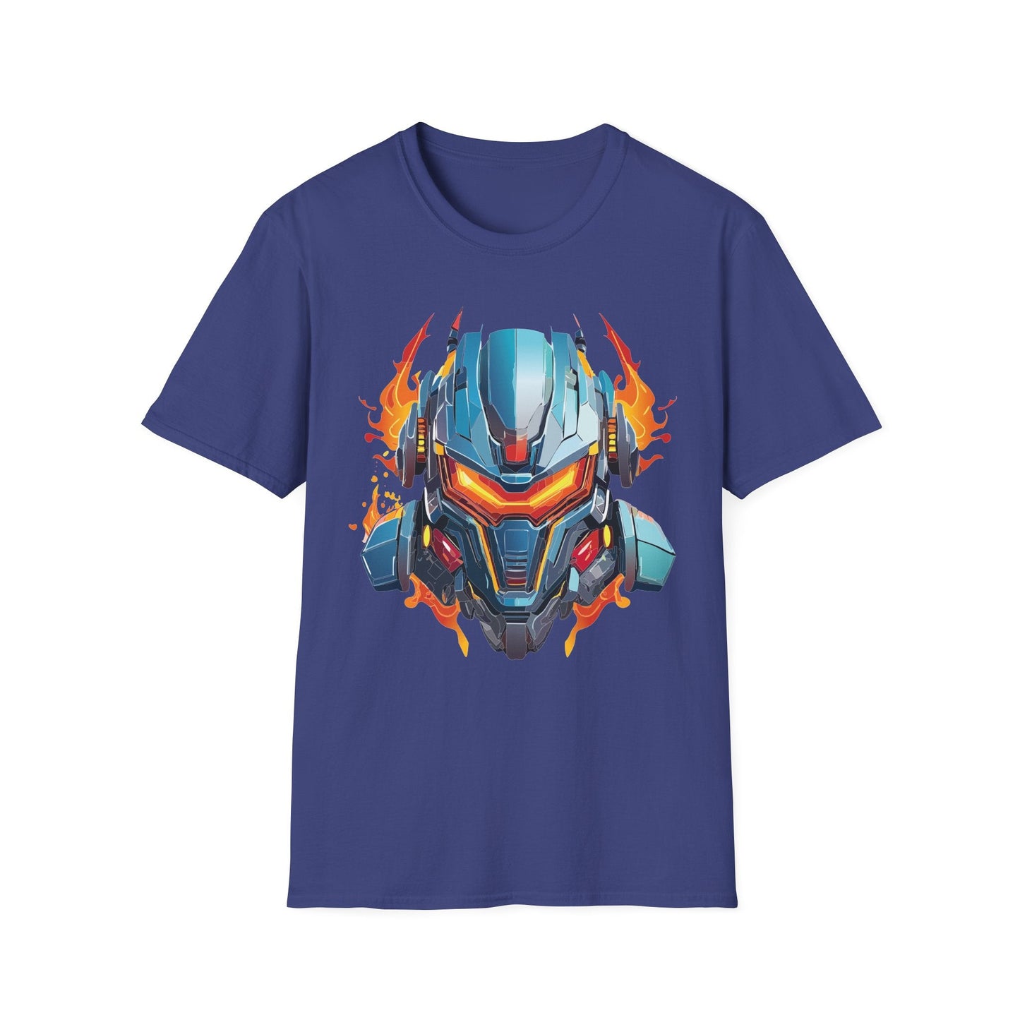 Cyborg Tee Unisex Robot Terminator Shirt Softstyle Gildan 64000 Short Sleeve Art Design