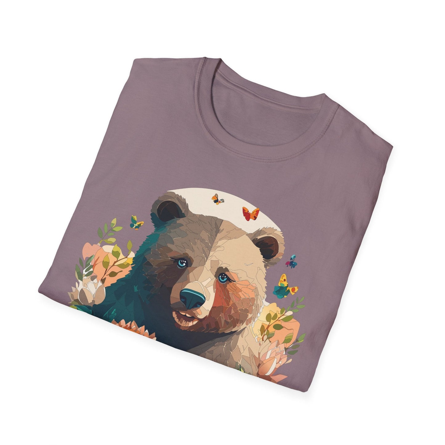 Bear T Shirt Unisex Teddy Bear Shirt Softstyle 100 Percent Ring Spun Cotton Tee Essentials