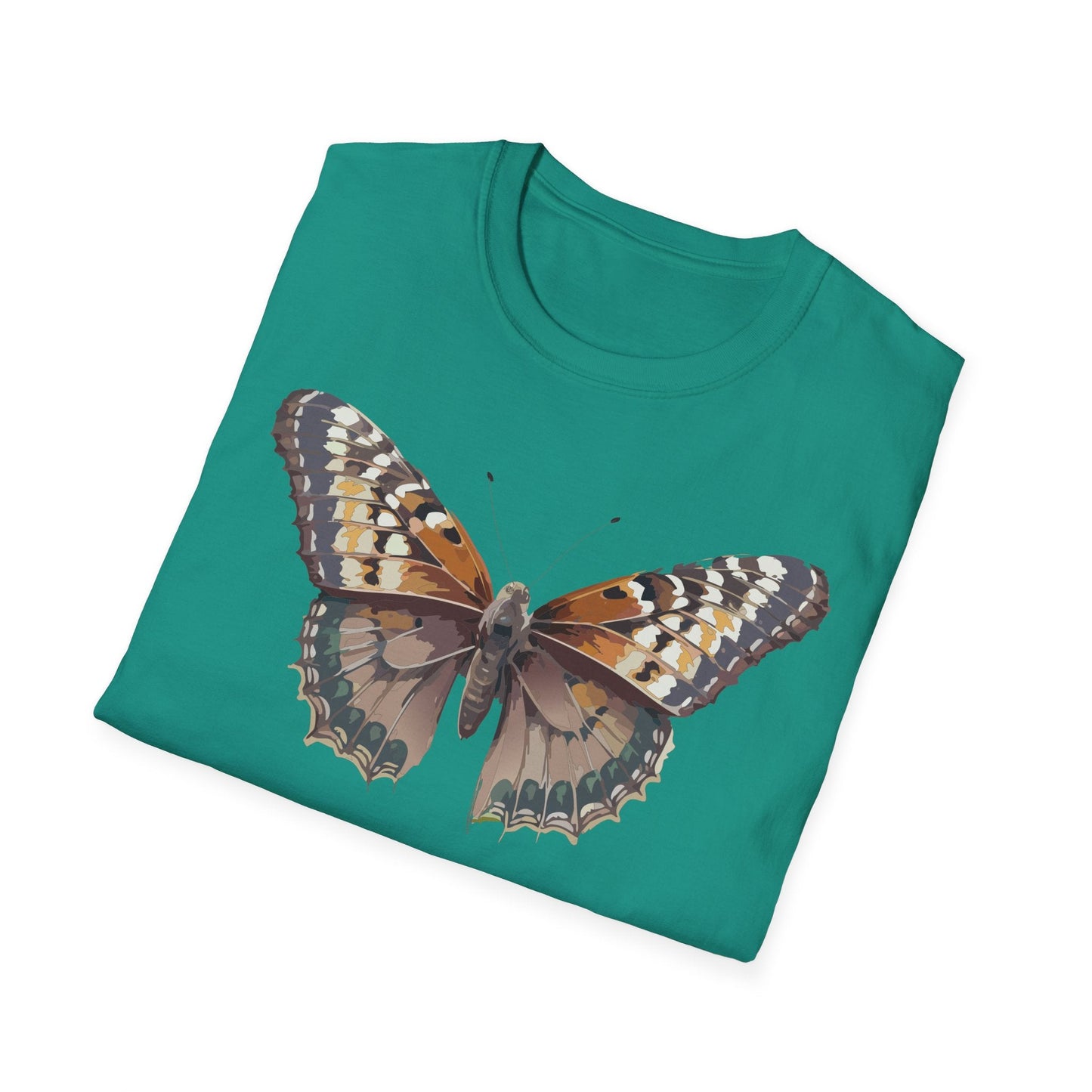 Monarch Butterfly Shirt Unisex T Shirt Design Gildan Softstyle 64000 100 Percent Ring Spun Cotton