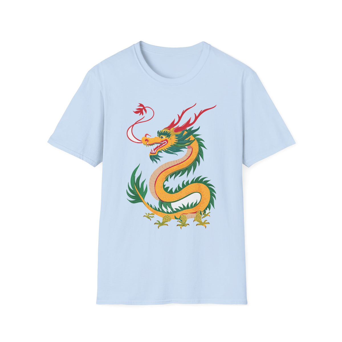 Dragon Graphic Tee Gildan Unisex 100 Cotton Tee Shirt with Animals m19
