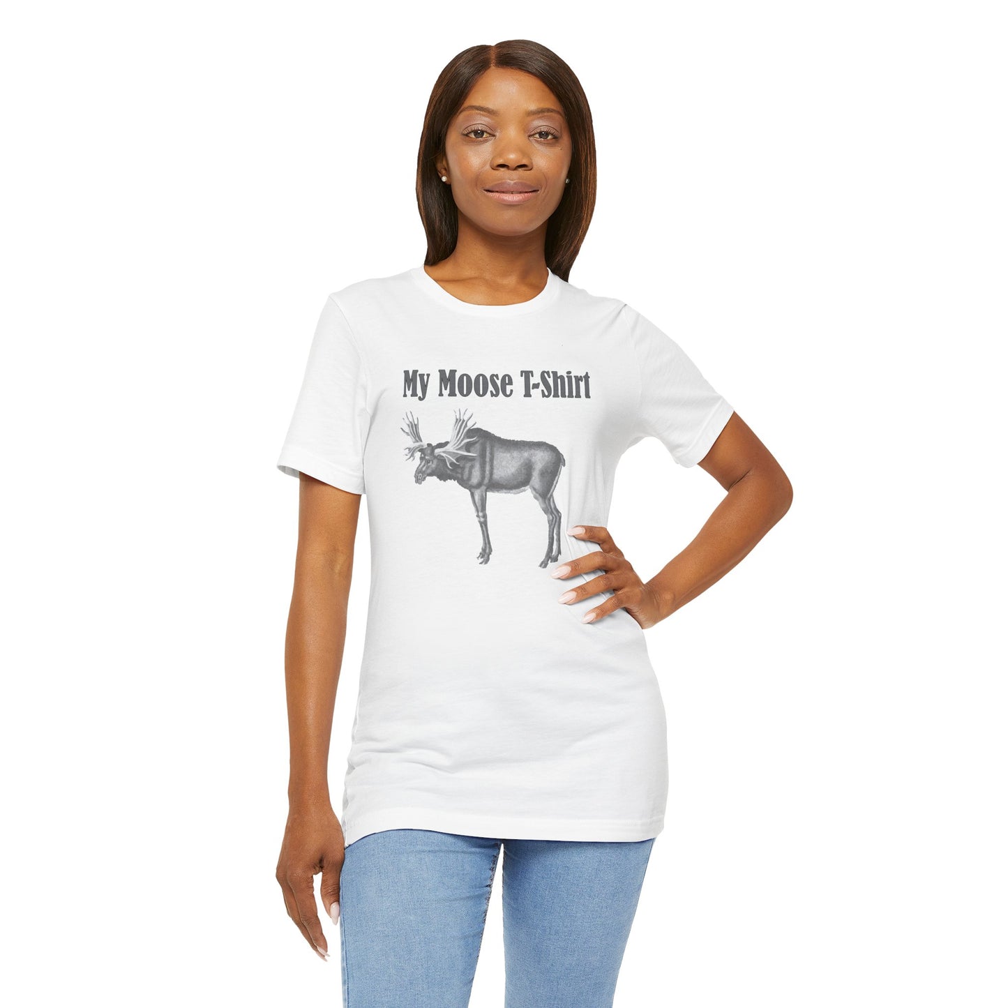 Unisex Cotton Tee Shirt with animals Print