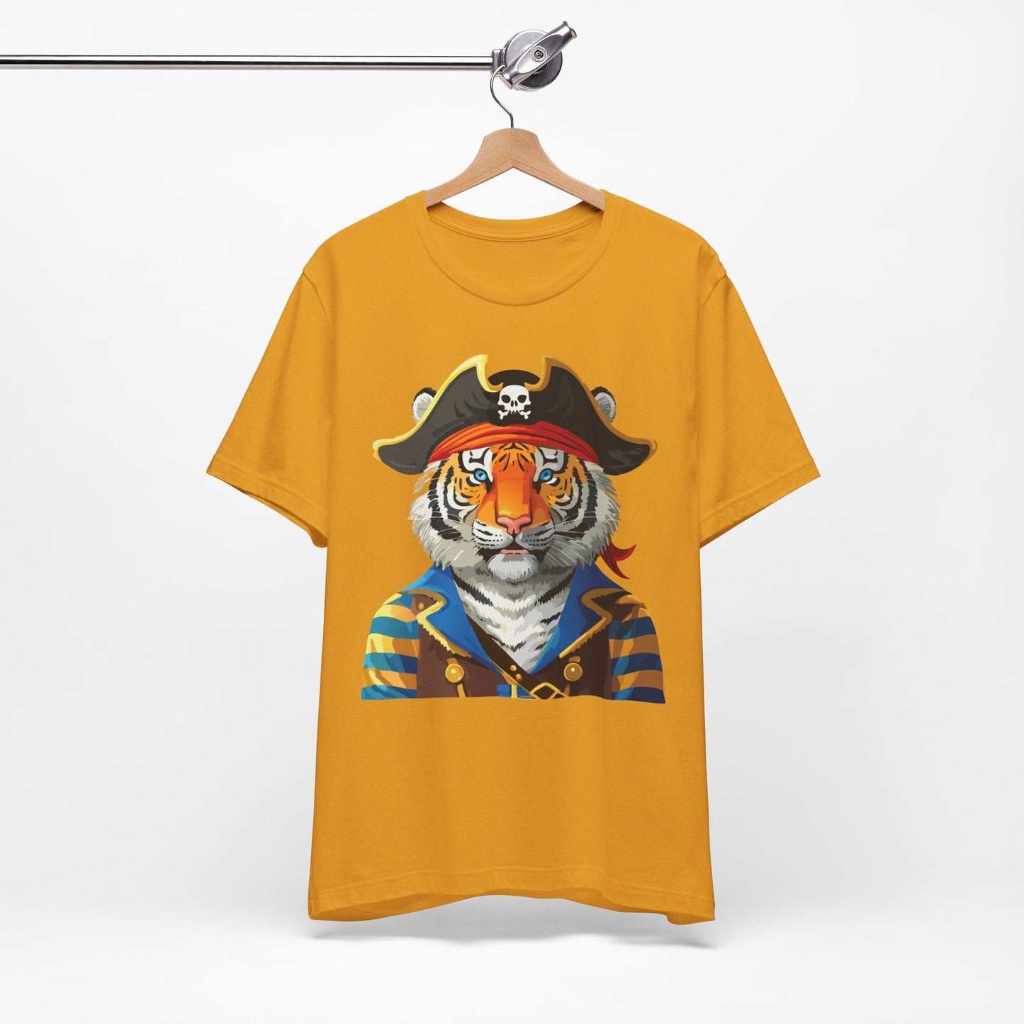 Unisex Animal Tee Shirt Art Design With Wild Animals Gildan Softstyle Cotton T Shirt