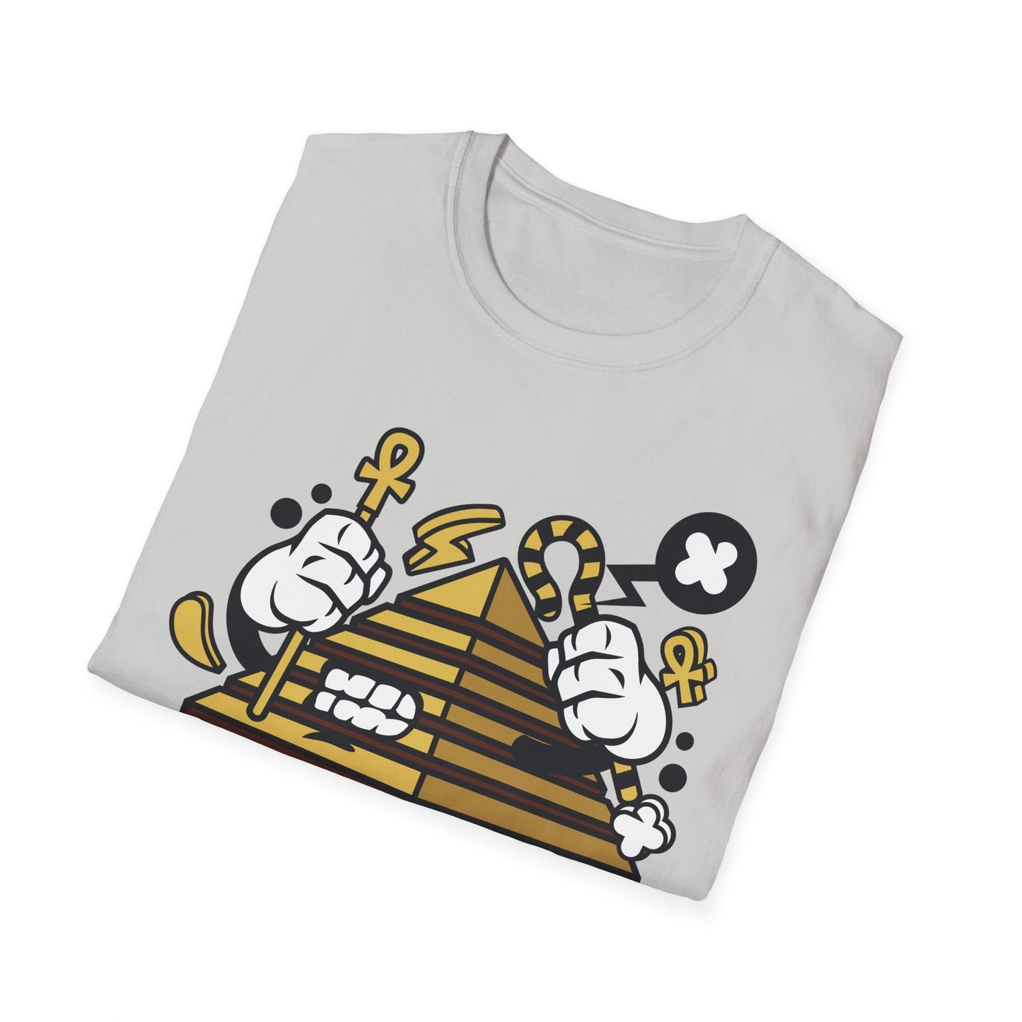 Cartoon T Shirt Animation T Shirt Funny Tee Shirt Short Sleeve Unisex Gildan Softstyle 64000 Cotton