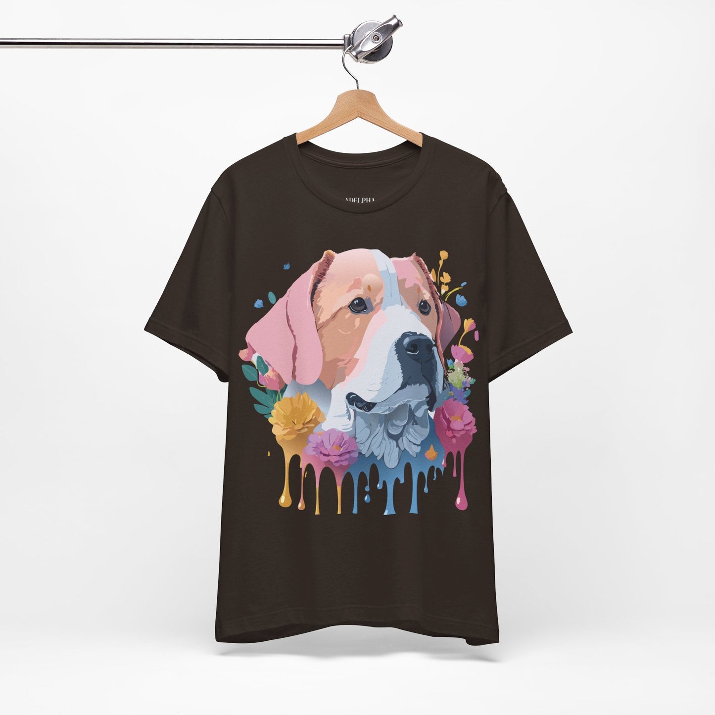 Dog Graphic Unisex 100 Cotton T-Shirt 9