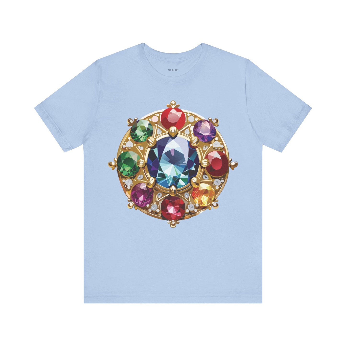 Jewelry Graphic Unisex 100 Cotton Vintage Treasure Art T-Shirt 40
