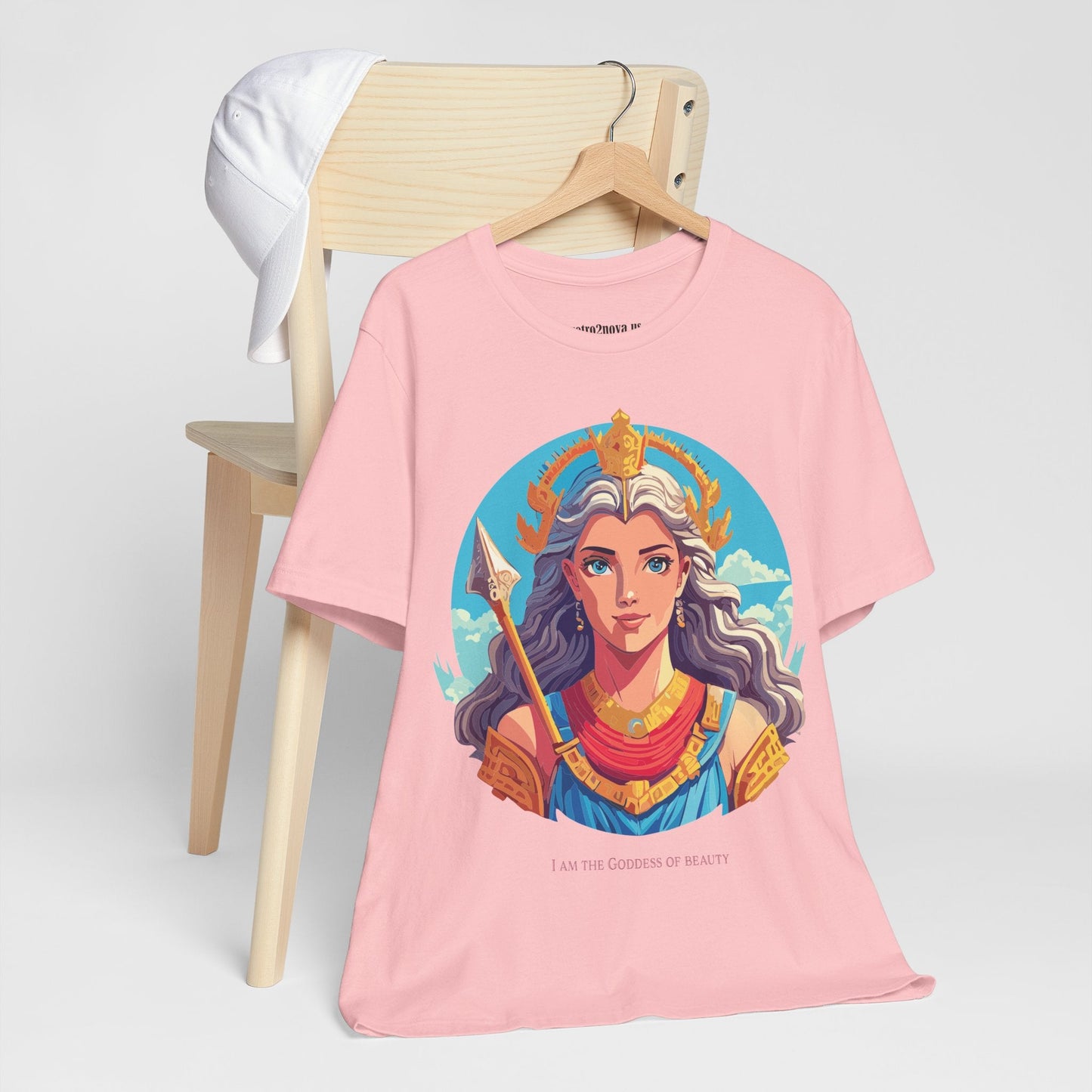 Graphic Cotton Unisex Jersey Short Sleeve T Shirt With Retro2Nova Artwork And Vintage Inspired