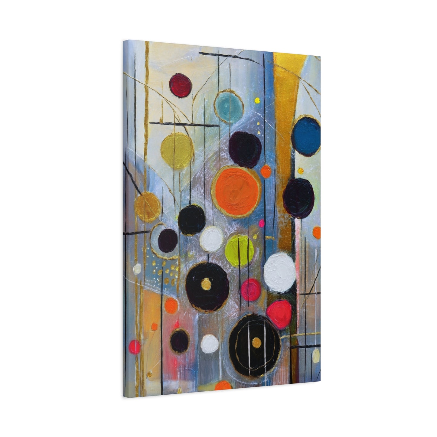 Abstract Oil Painting Print Canvas 20x24,20x30,24x30 24x32,24x36,30x40 32x48,36x48,40x60 Pine-Wood Inner Frame ABS-108