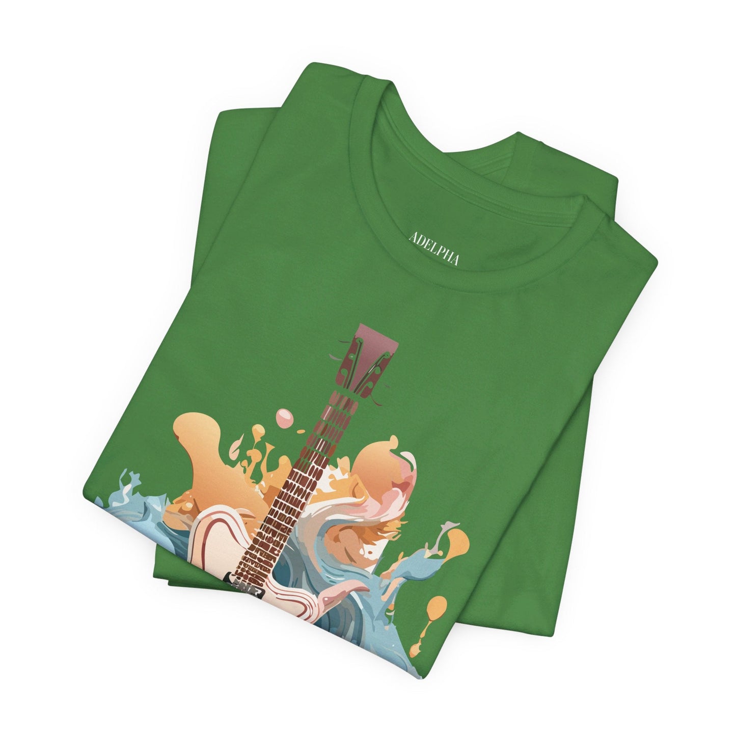 Adelpha Vintage Inspired Graphic Tee Unisex Jersey Short Sleeve Music Design Collectible