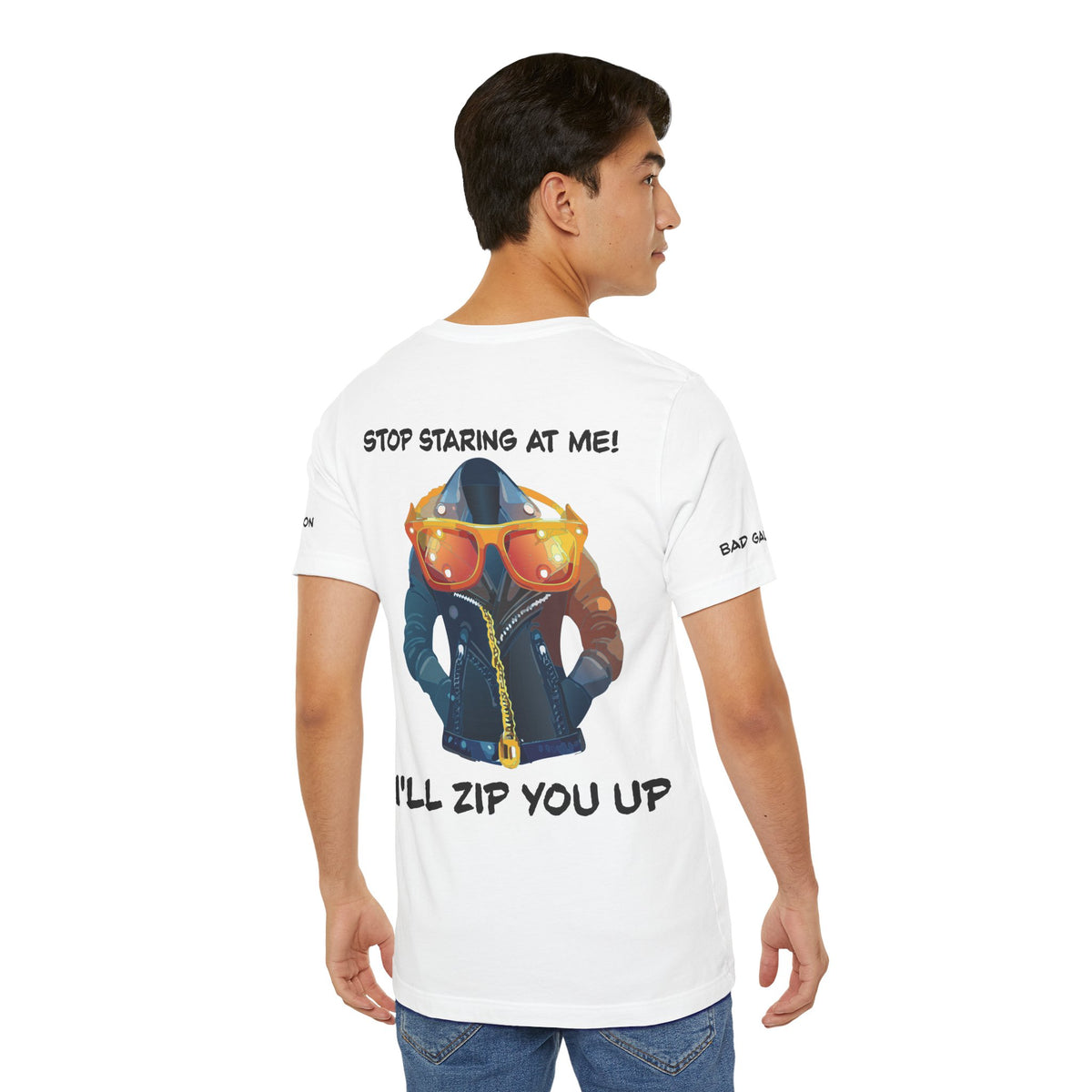 Animal Graphic Unisex Cotton Bella+Canvas Tee with Art Design b12