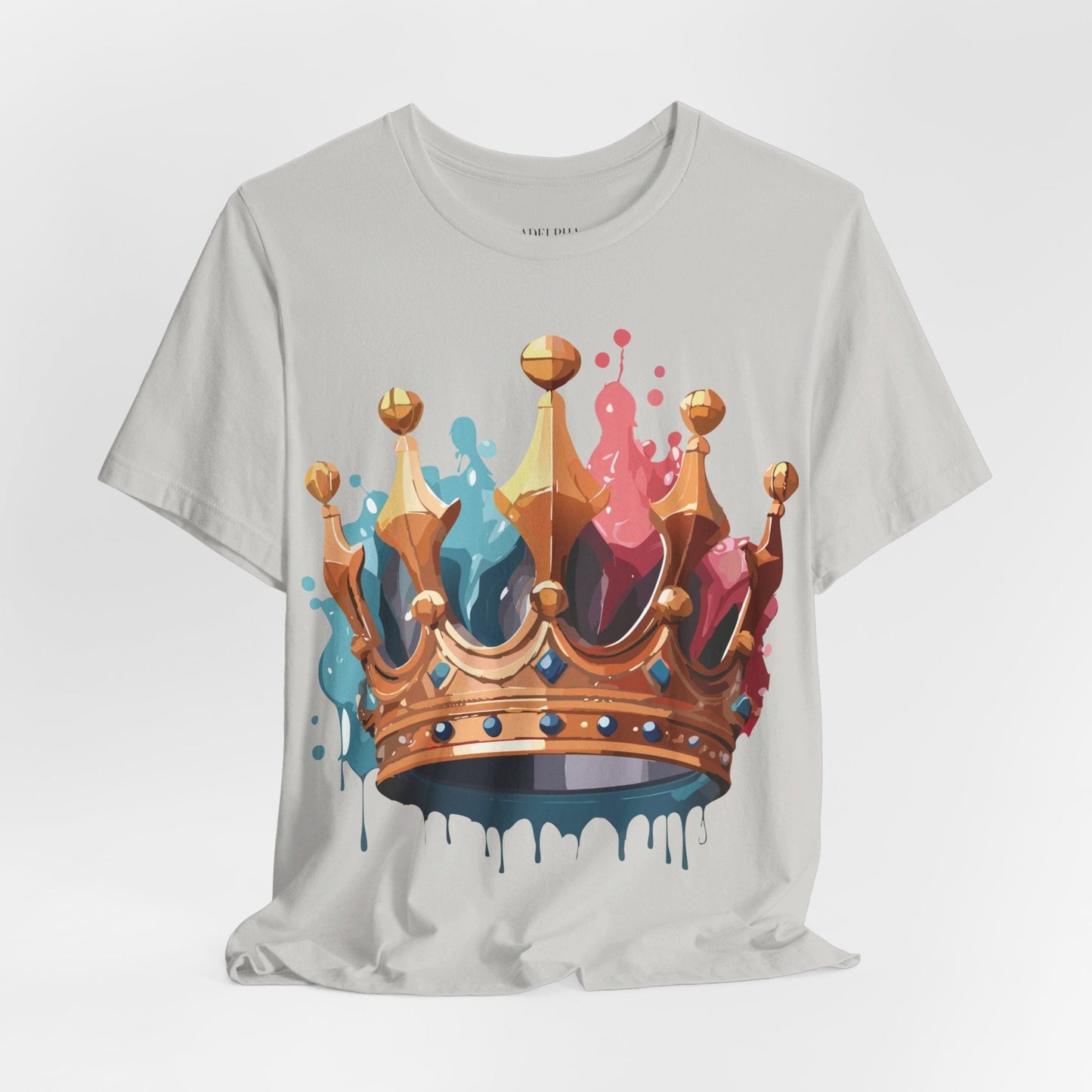 Adelpha Crown Graphic Tee Unisex Vintage Inspired Art Design Short Sleeve Premium Quality
