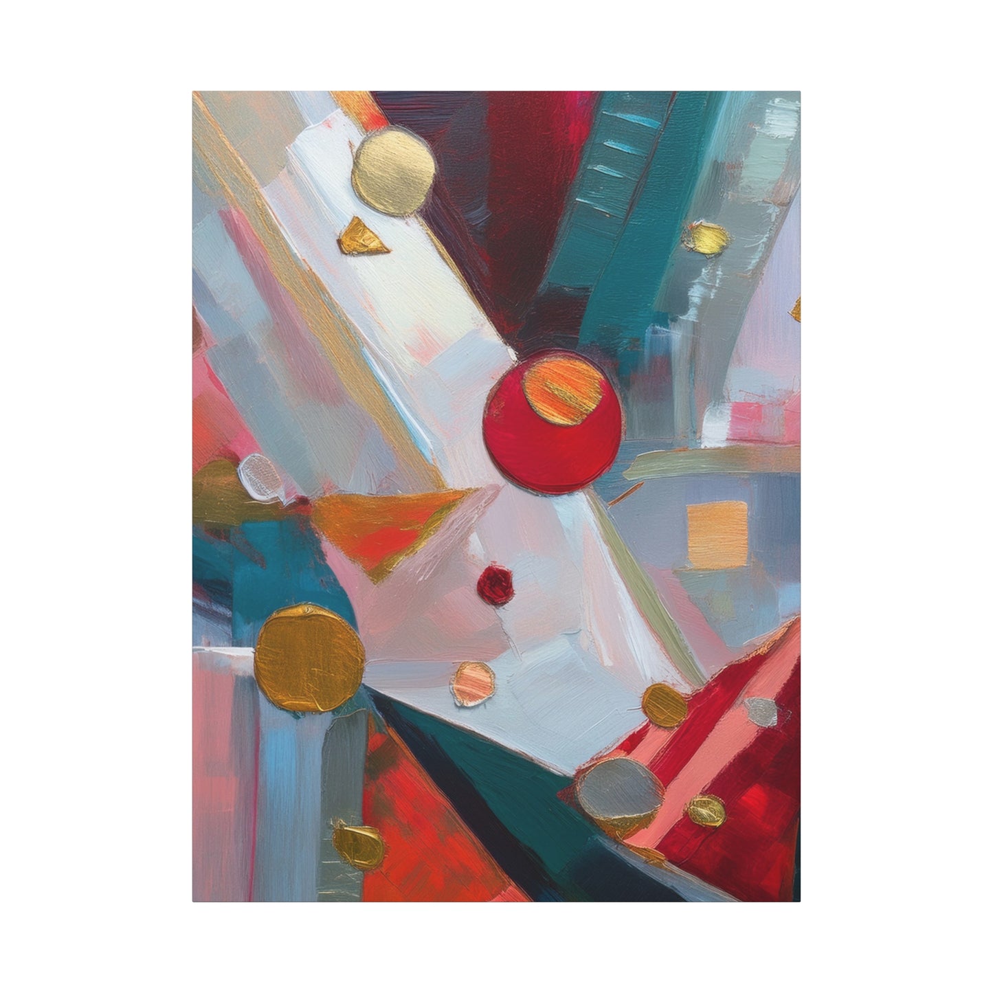 Abstract Oil Painting Print Canvas 20x24,20x30,24x30 24x32,24x36,30x40 32x48,36x48,40x60 Pine-Wood Inner Frame ABS-168