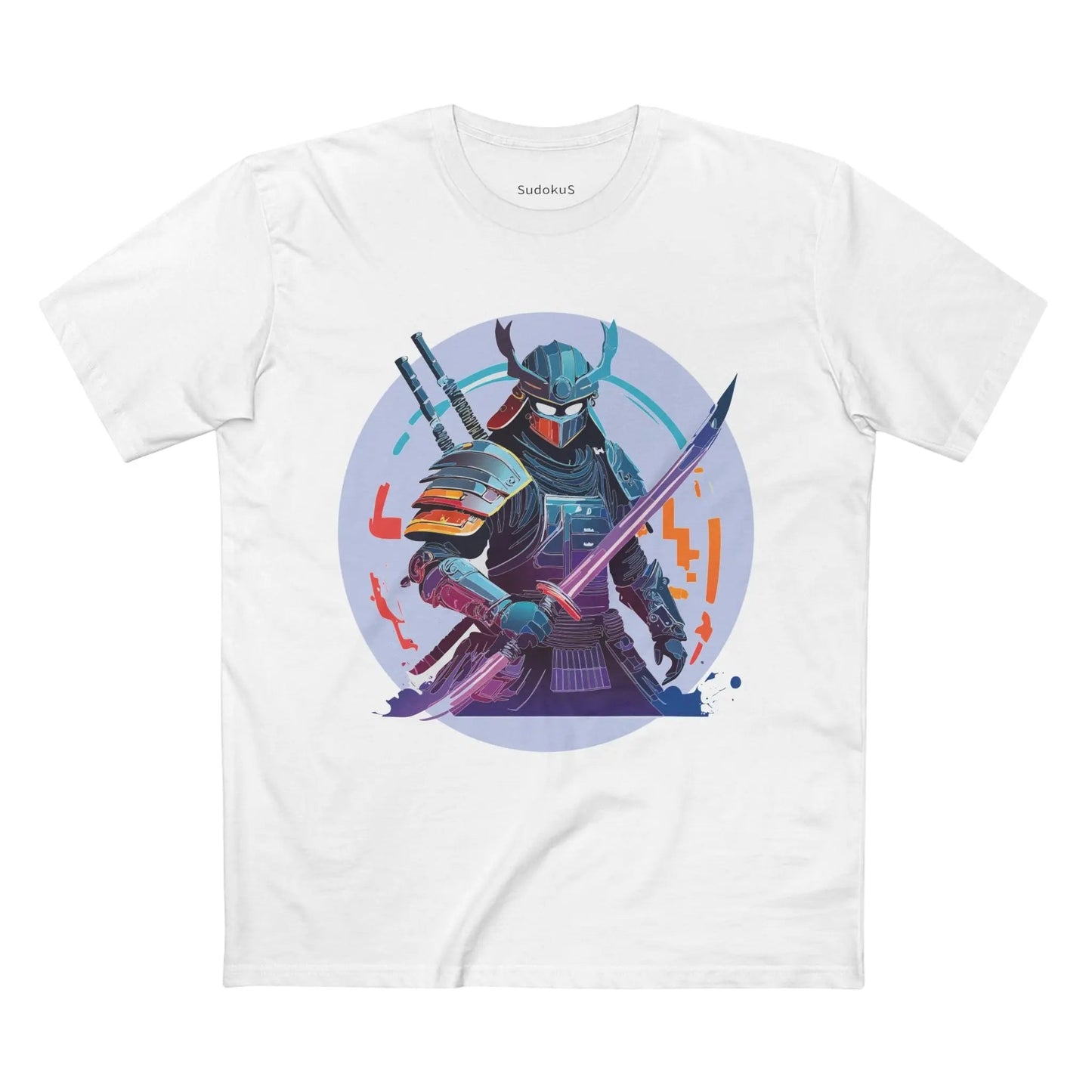Samurai Graphic Unisex 100 Cotton Staple Tee 5