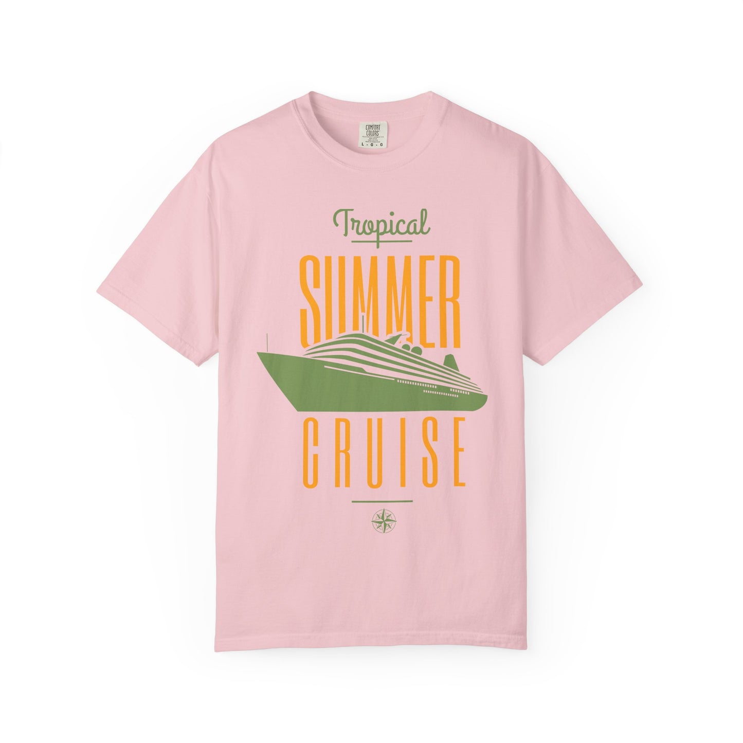 Unisex Garment Dyed T Shirt Relaxed Fit Comfort Colors 1717 Heavyweight 100 Percent Cotton
