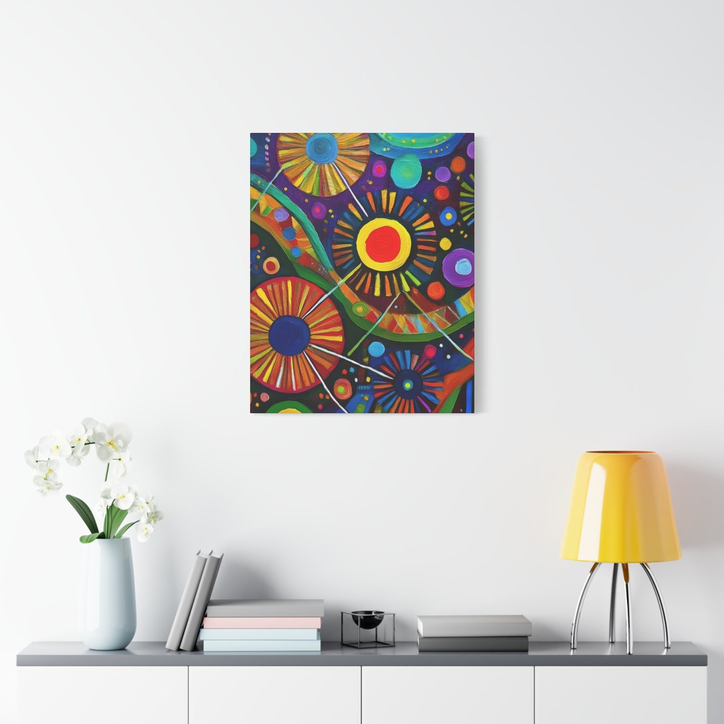 Abstract Oil Painting Print Canvas 20x24,20x30,24x30 24x32,24x36,30x40 32x48,36x48,40x60 Pine-Wood Inner Frame ABS-139
