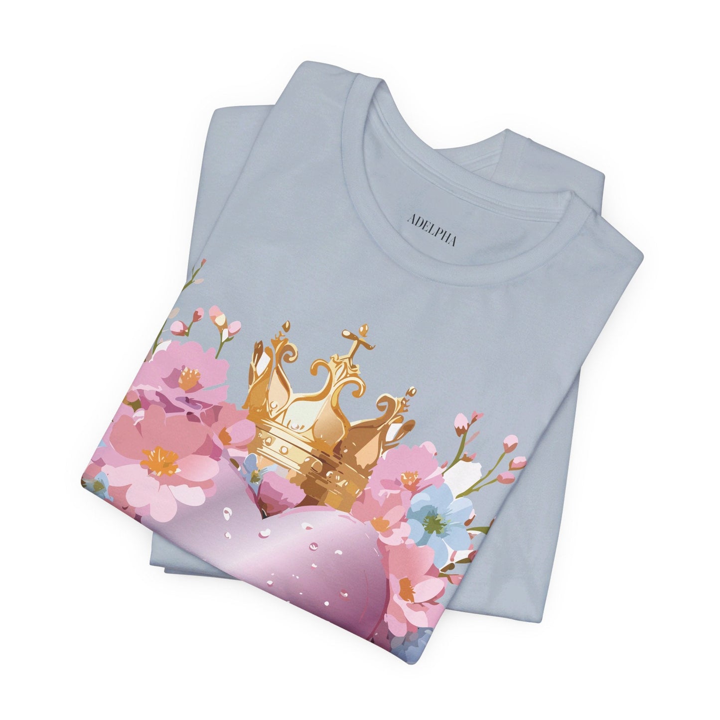 Valentine Graphic Tee Unisex Jersey Short Sleeve By Adelpha Vintage Inspired Artwork