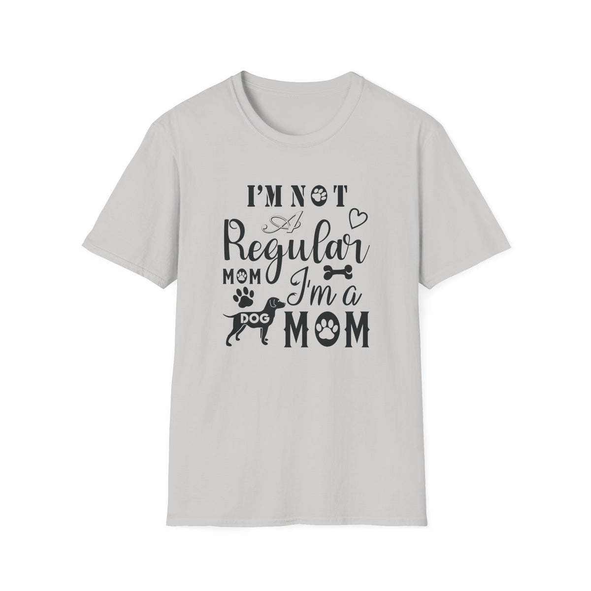 Dog Mom Pet Lover Graphic Unisex Cotton T-Shirt