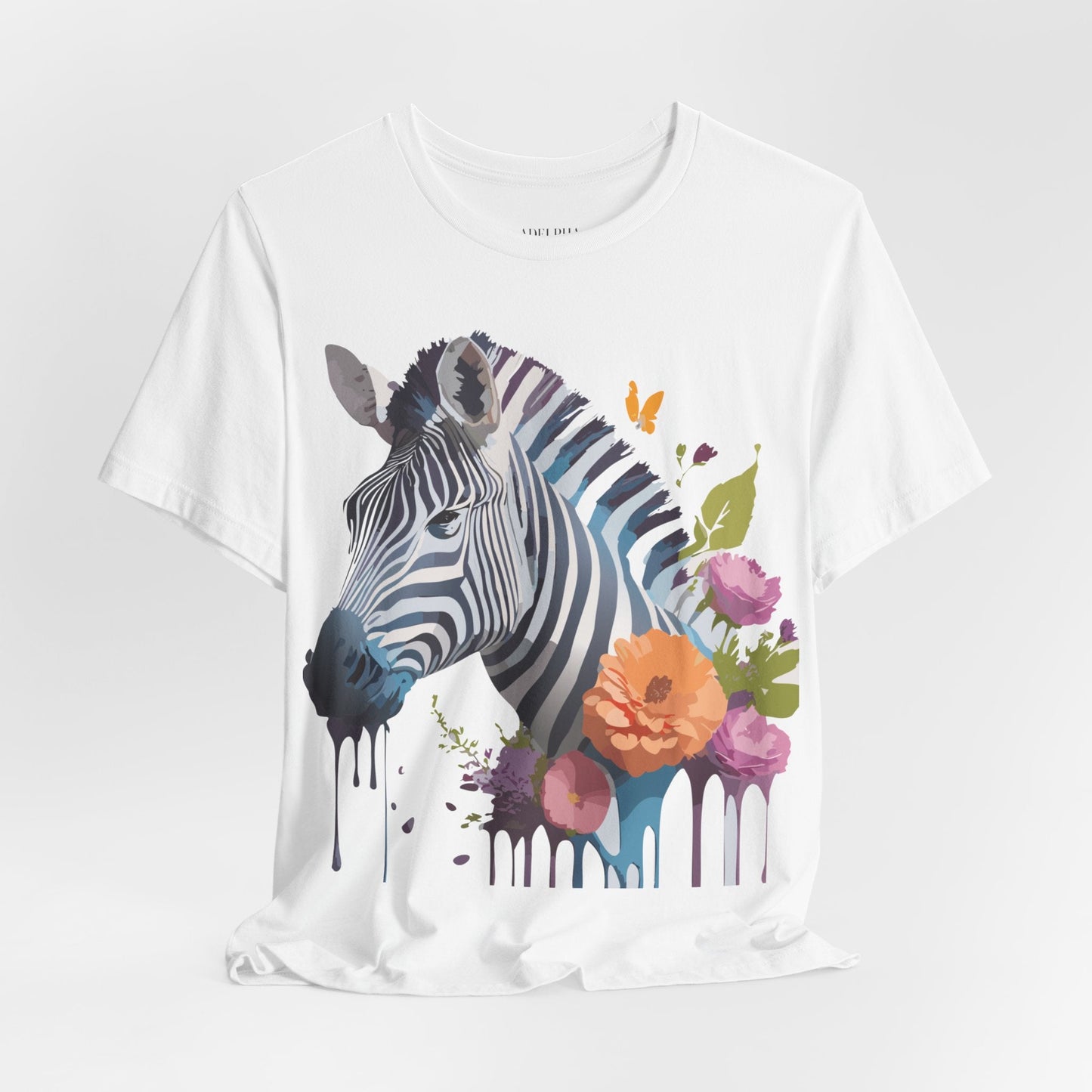 Adelpha Zebra Graphic Tee Unisex Short Sleeve Shirt Vintage Inspired Artwork Limited Edition