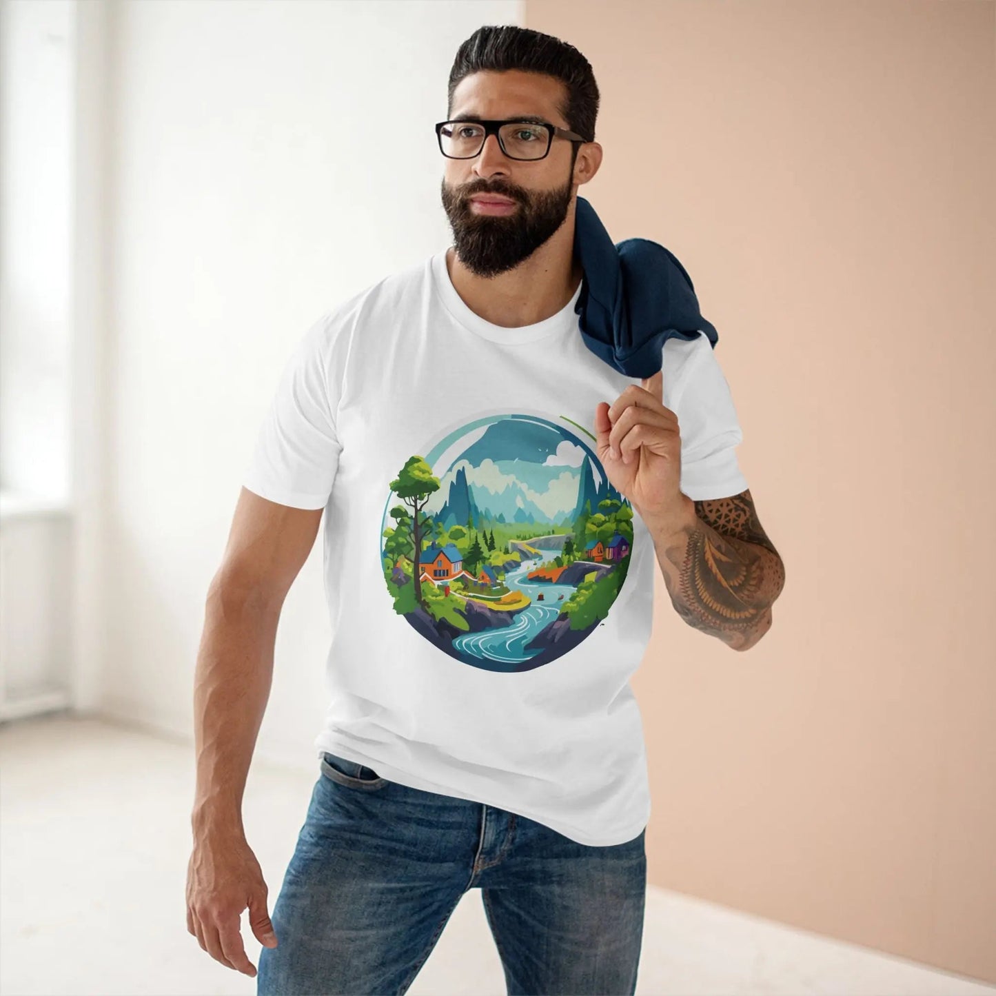Fantasy Graphic Unisex 100 Cotton Staple Tee 14