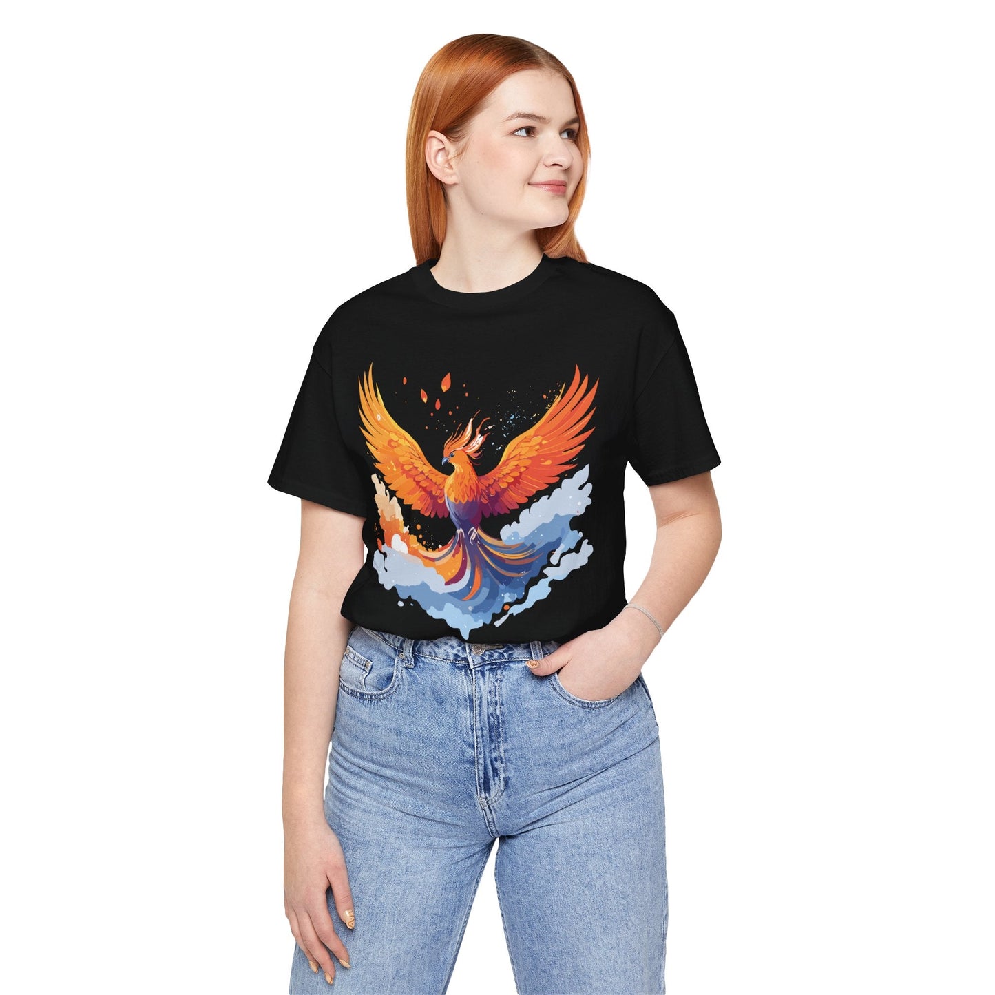 Unisex Animal Shirt With Art Design Graphic Tee Wild Animals Shirt For Everyday Wear