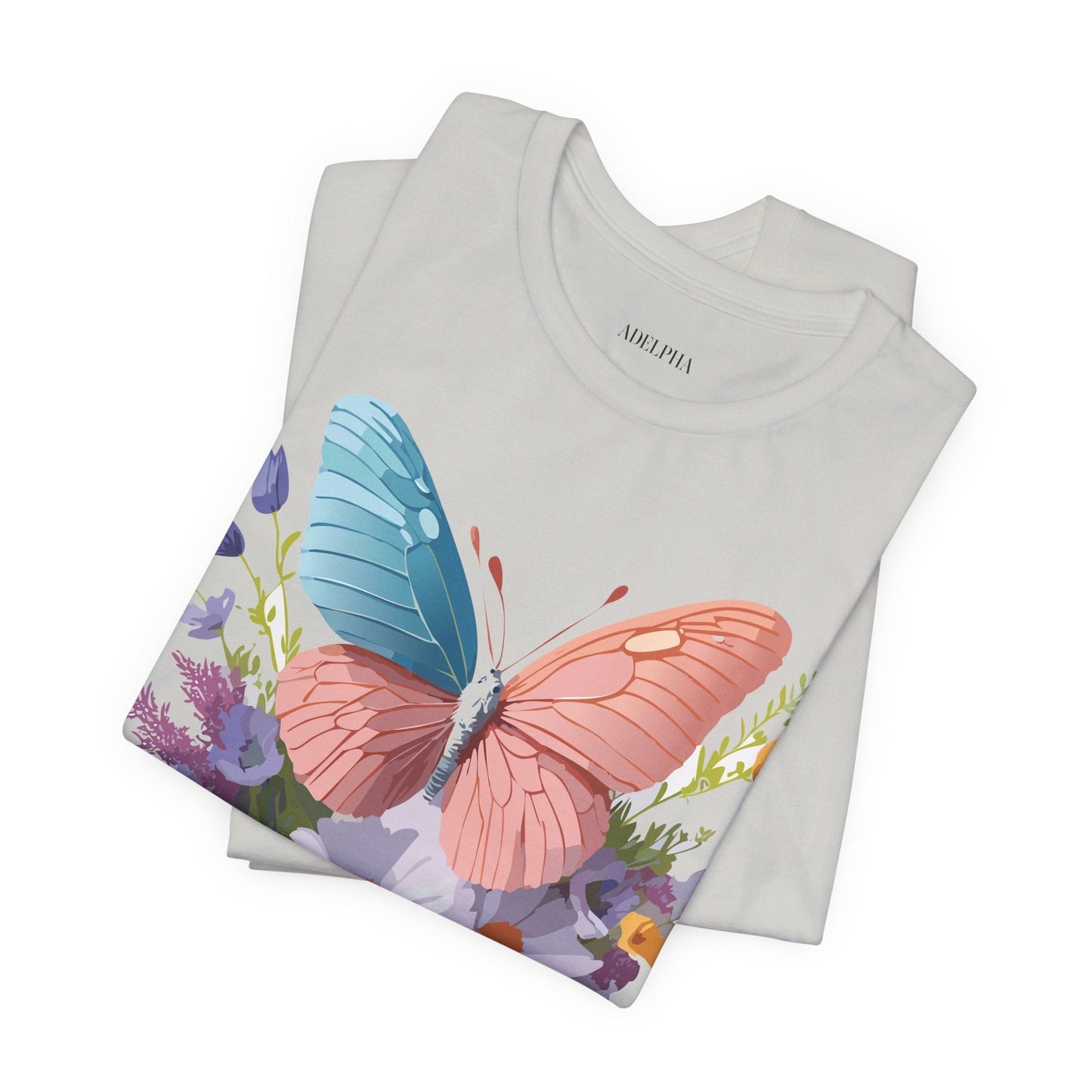 Butterfly Graphic Tee Unisex Art Design Shirt With Vintage Adelpha Artwork