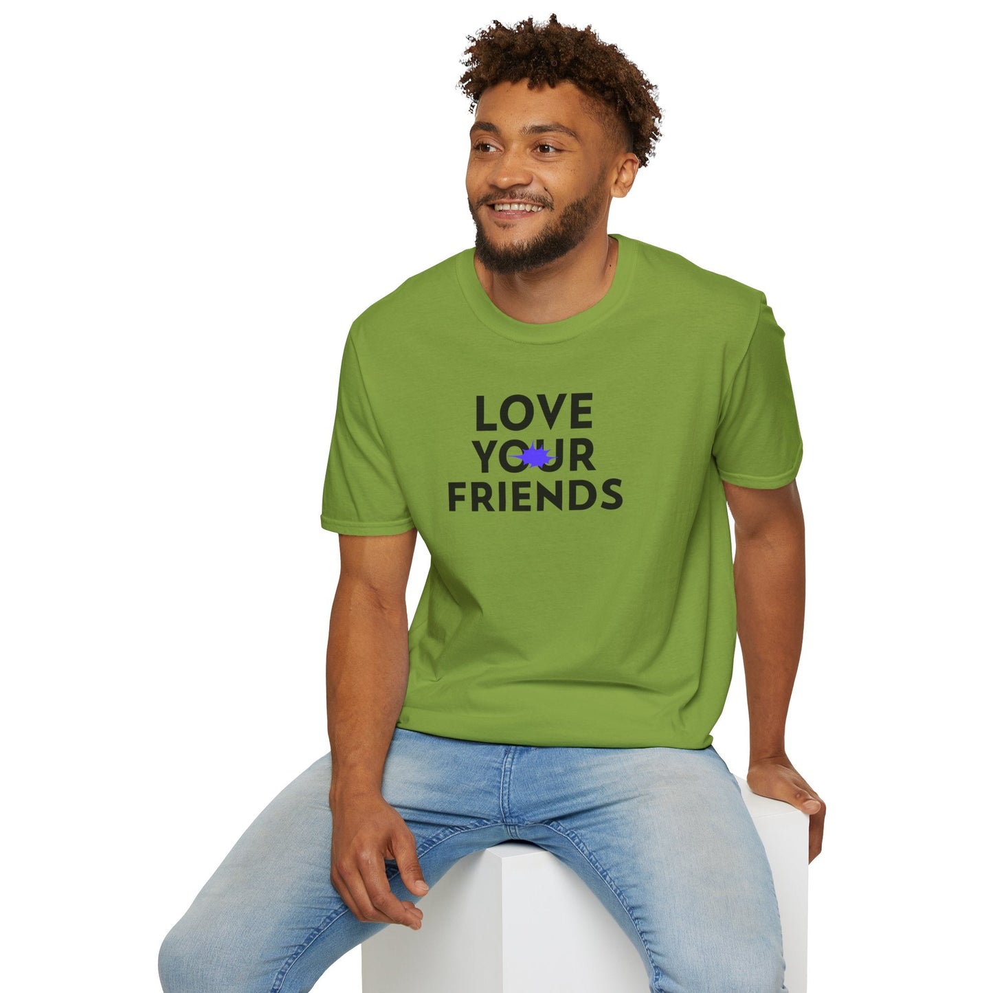 Positive Slogan T Shirts Unisex Gildan Softstyle 64000 Ring Spun Cotton Tee With Positive Quotes