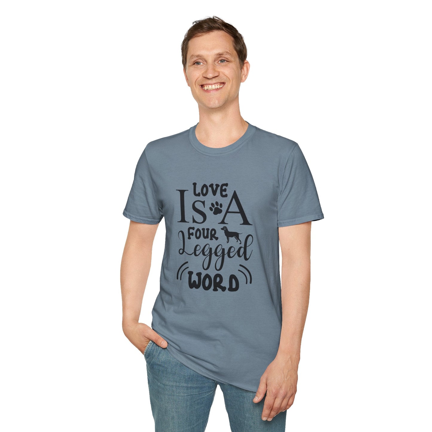 Dog Slogan T Shirts With Funny Quotes Unisex Tee Gildan Softstyle 64000 100 Percent Ring Spun Cotton