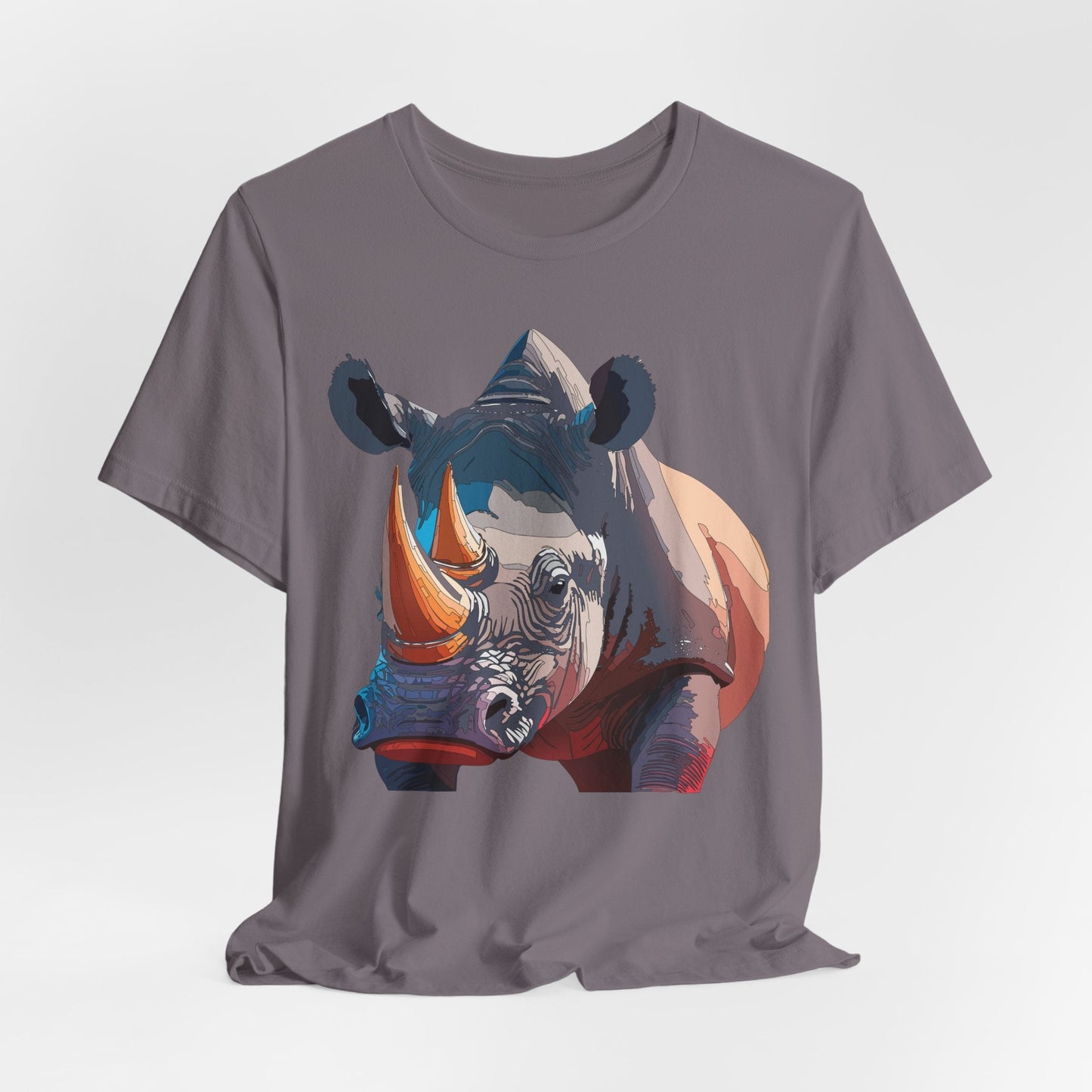 Unisex Animal Shirt Tee With Art Design Wild Animals Gildan Softstyle 64000 Graphic Tee