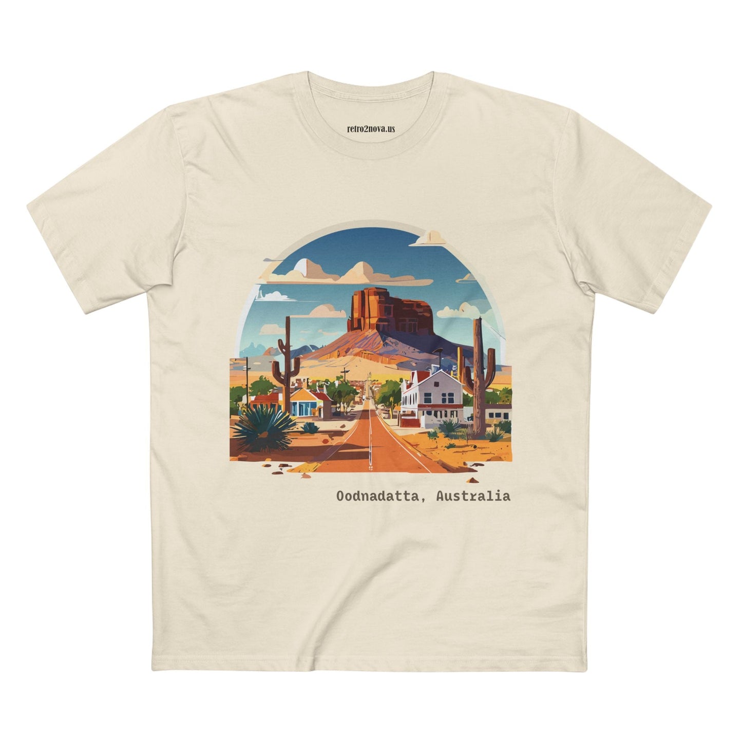 Australia Travel Shirt Unisex Premium Cotton Art Tee With Original Design By Retro2Nova TT21