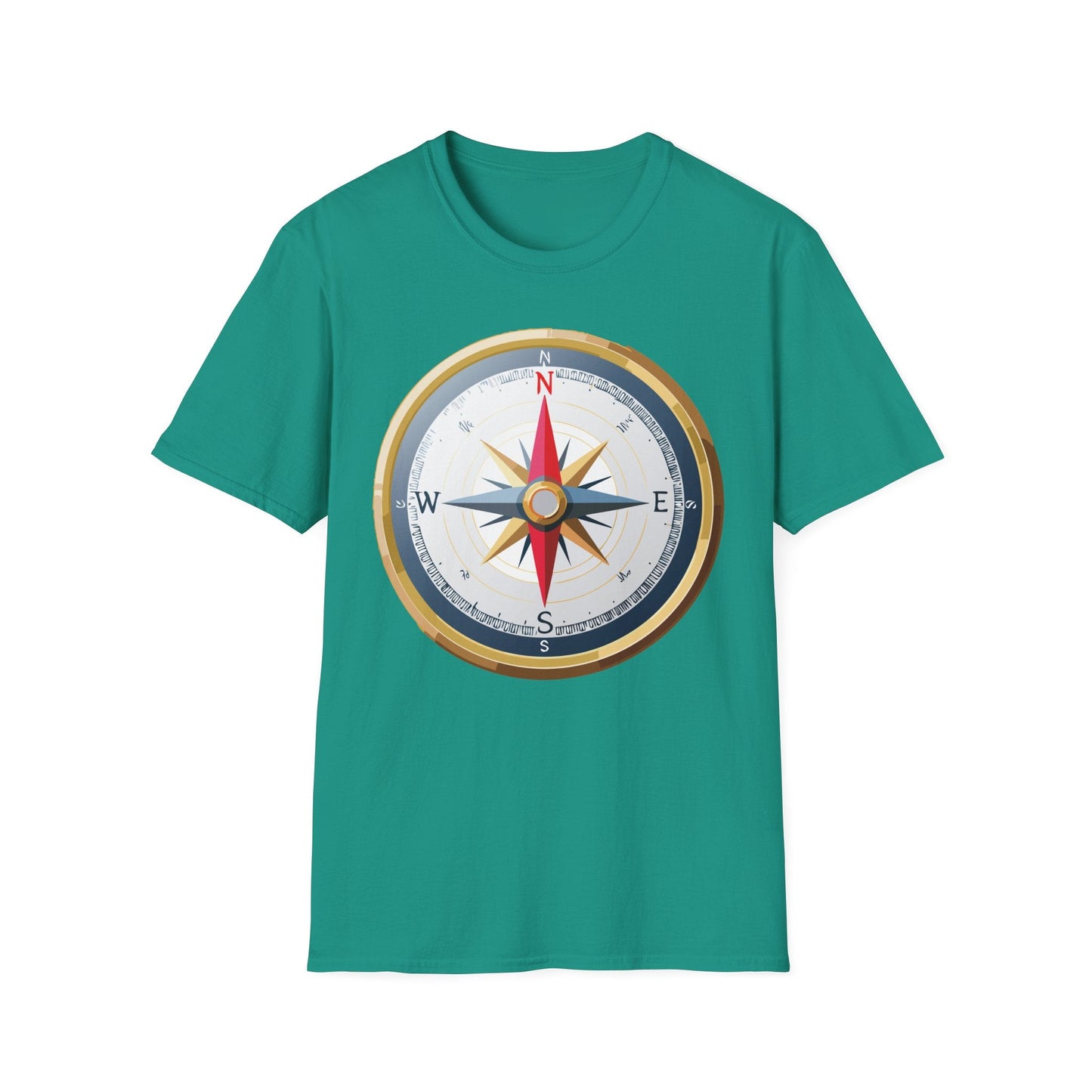 Compass Navigator Graphic Tee Unisex 100 Cotton 22
