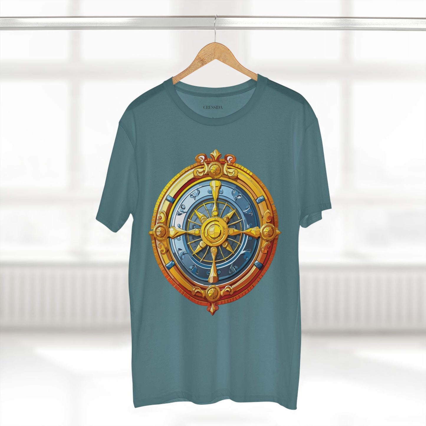 Antique Gold Coin Graphic Design T-Shirt Unisex 100 Cotton With Golden Print Artwork Tee 16