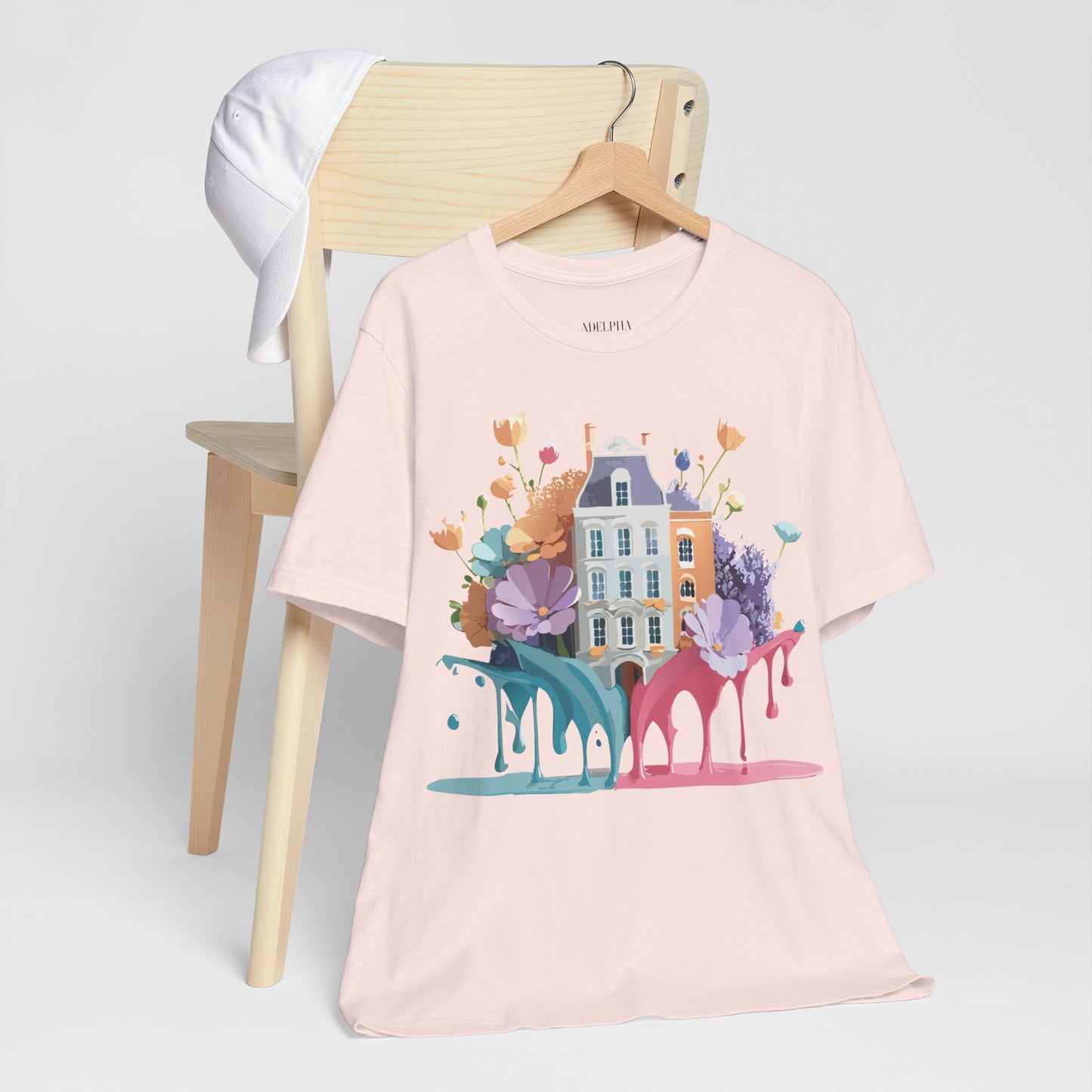 Amsterdam Graphic Tee Unisex Jersey Short Sleeve Shirt Travel Themed Original Artwork