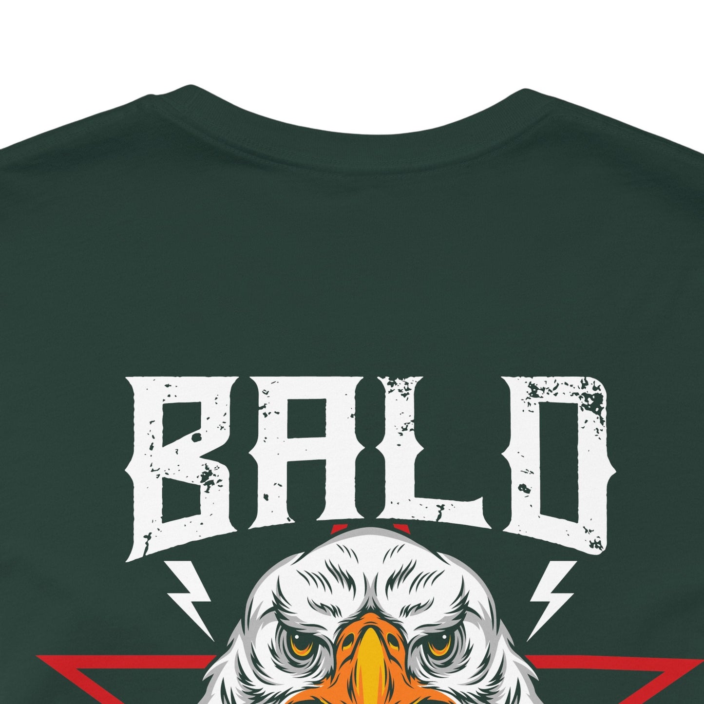 Bald Eagle Graphic Illustration Unisex Cotton Tee a3