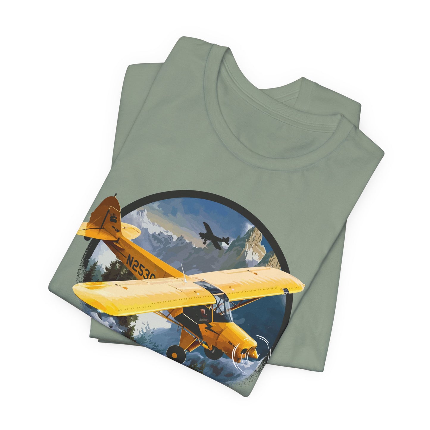 Retro Plane Graphic Design Tee, Plane Shirt, Vintage Tees, Art Design T-Shirt, Graphic Tee, Retro Art Shirts