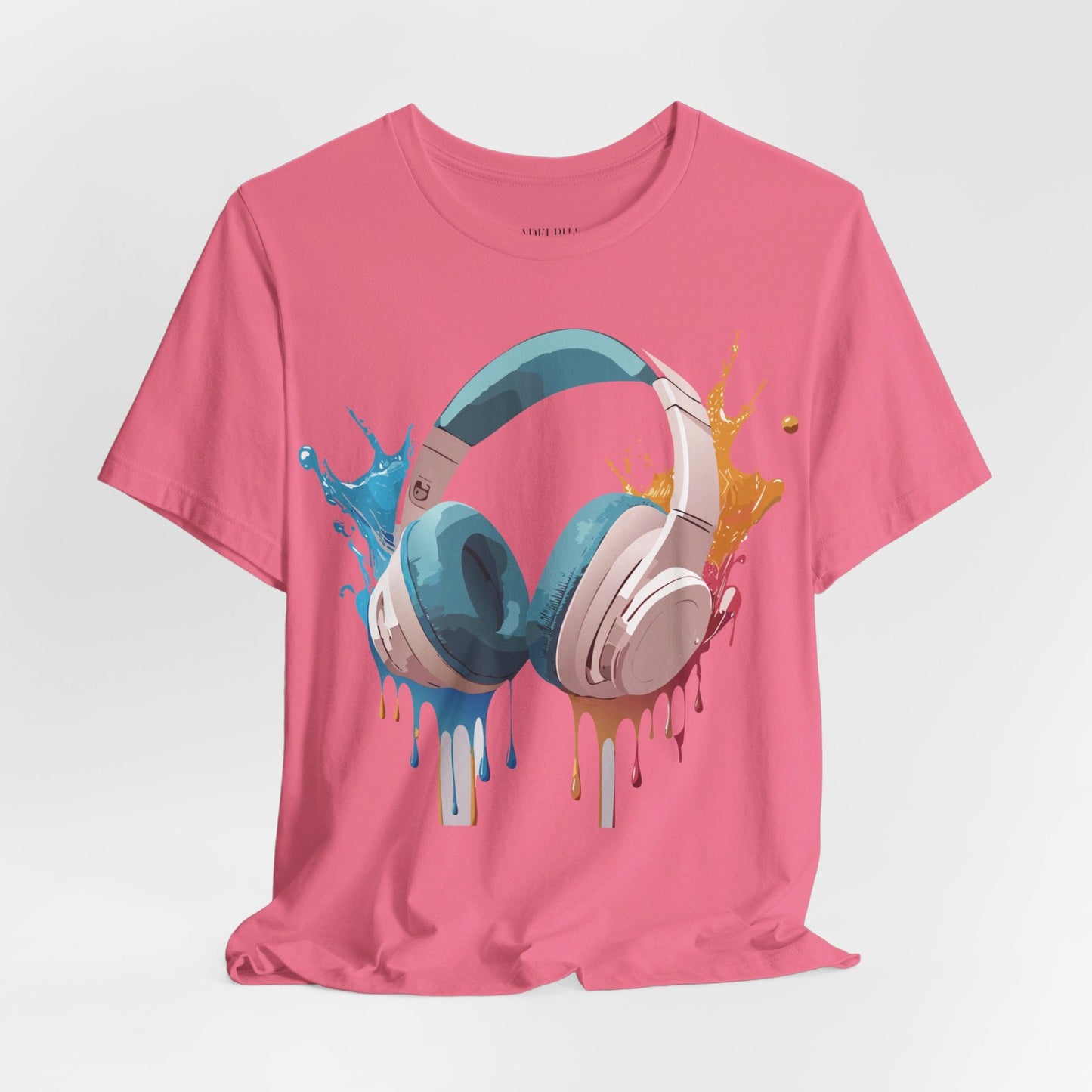 Music Graphic T Shirt Unisex Jersey Short Sleeve With Vintage Inspired Artwork Adelpha