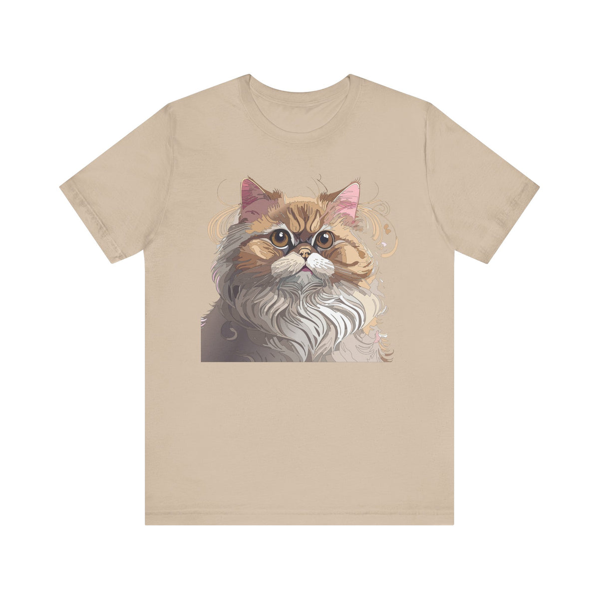 Wild Animals  Graphic Unisex Cotton Bella+Canvas Tee with Art Animal Design ab40