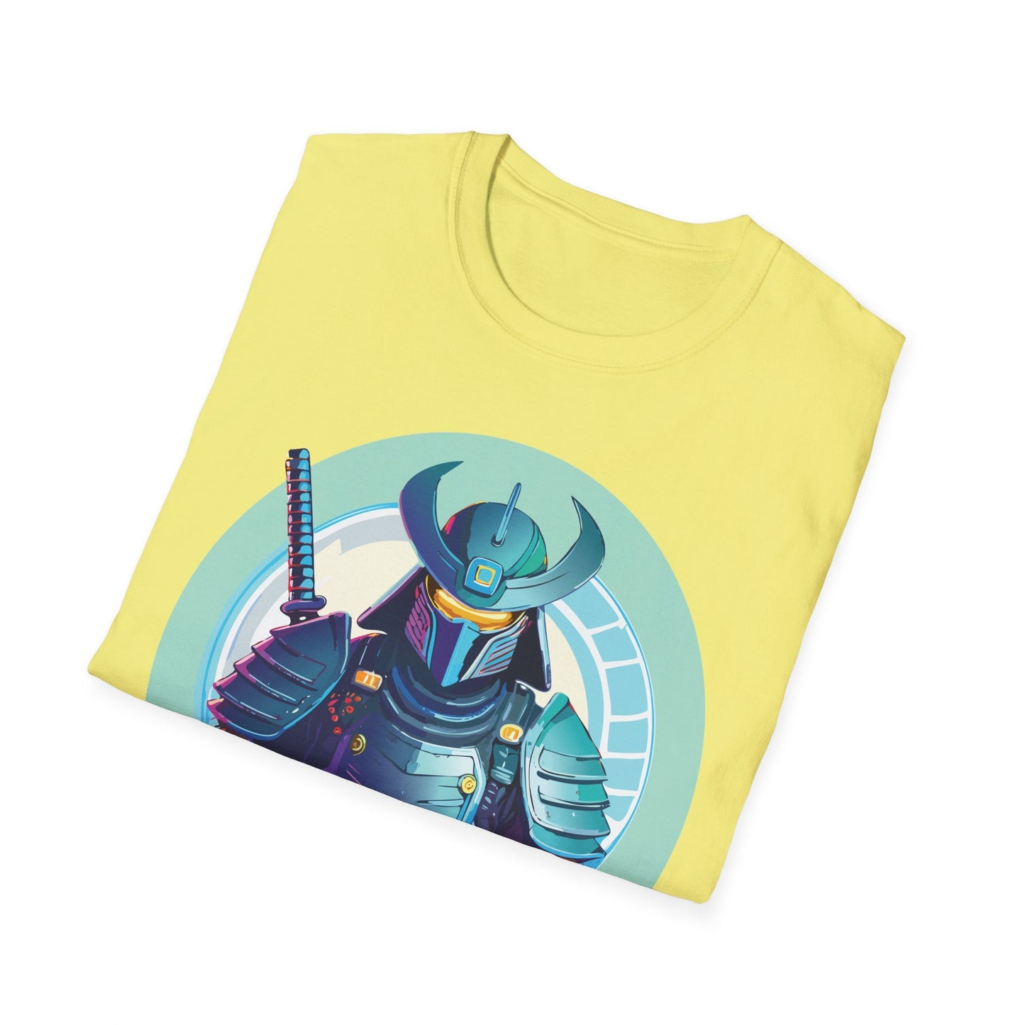 Samurai T Shirt Unisex Softstyle Tee Gildan 64000 Lightweight Ring Spun Cotton Everyday Comfort