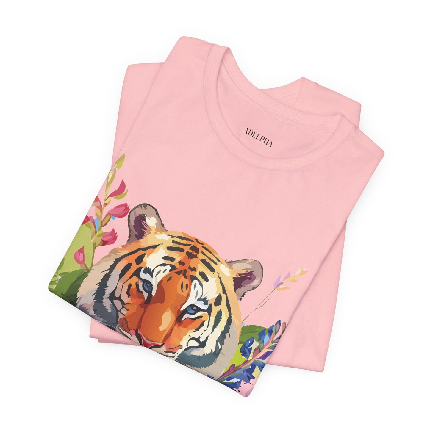 Tiger Shirt Unisex Jersey Short Sleeve Graphic Tee With Vintage Inspired Artwork From Adelpha
