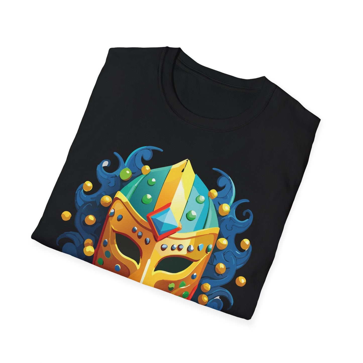 Unisex Mask Tee Shirt Gildan Softstyle 64000 100 Percent Ring Spun Cotton Comfort
