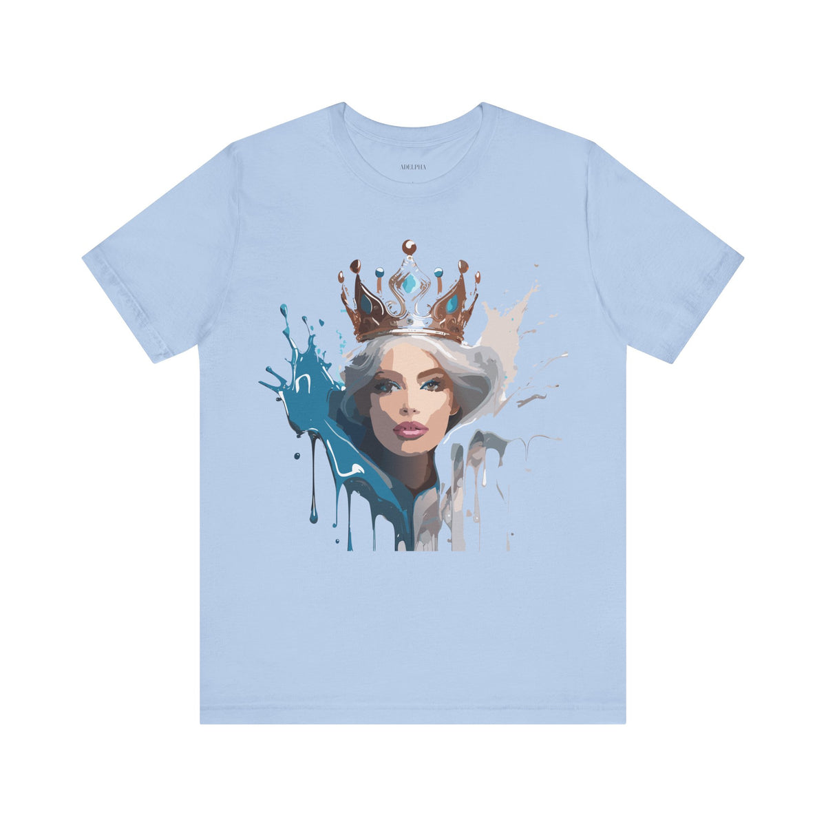 Queen Graphic Unisex Cotton Bella+Canvas Tee with Art Design m181