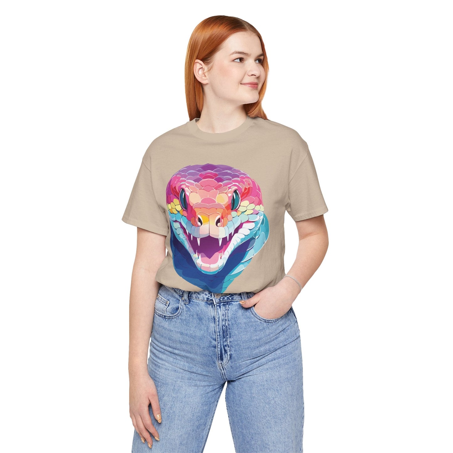 Unisex Animal Shirt With Animals Art Design Tee Short Sleeve Comfortable Tee Everyday Wear