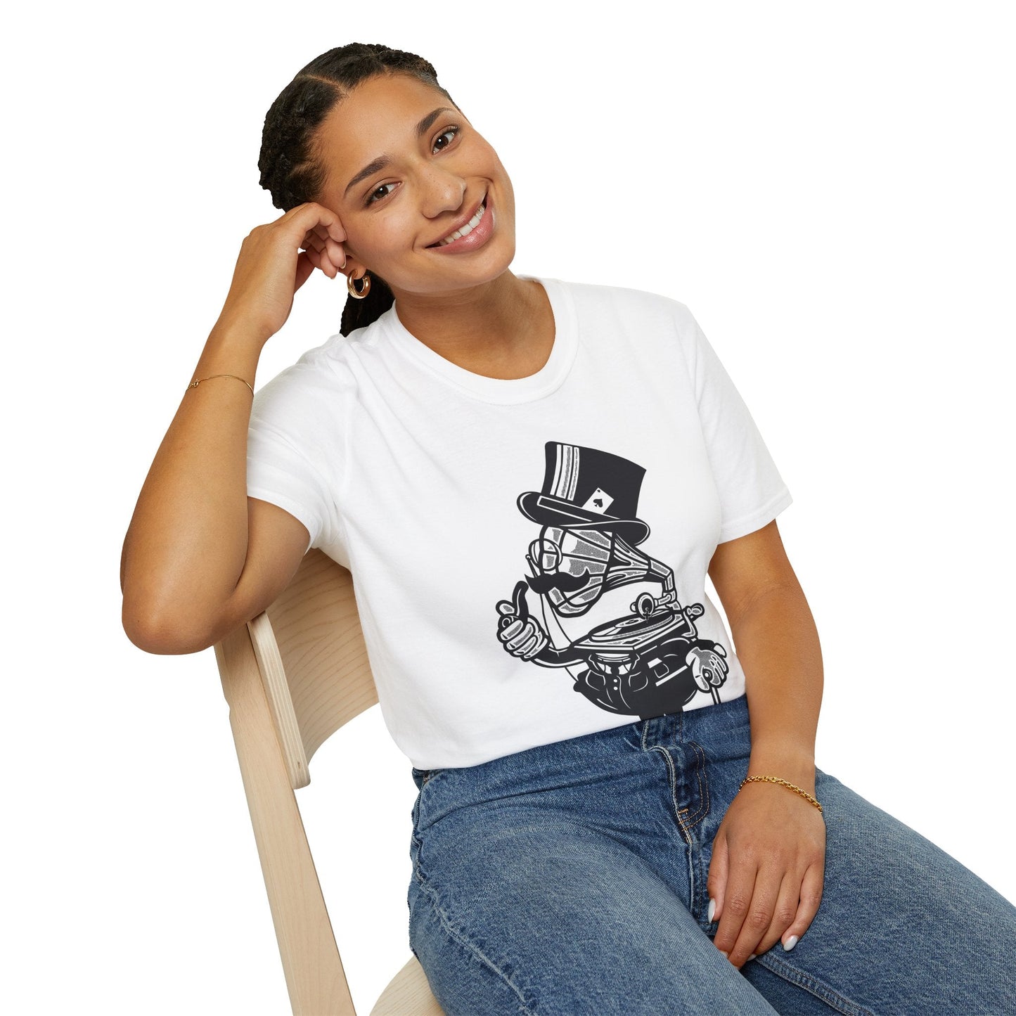Cartoon T Shirt Animation T Shirt Funny Tee Shirt Unisex Gildan Softstyle 64000 Cotton Tee