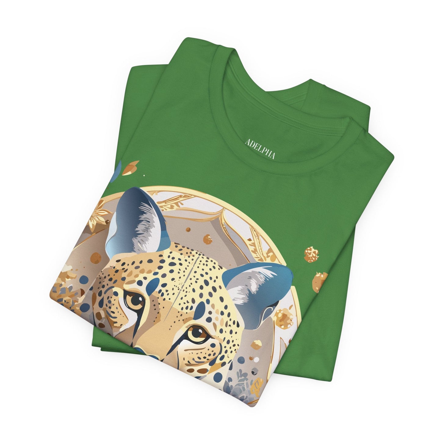 Adelpha Medallion Graphic Tee Unisex Short Sleeve Vintage Inspired Art Design Premium Cotton Jersey
