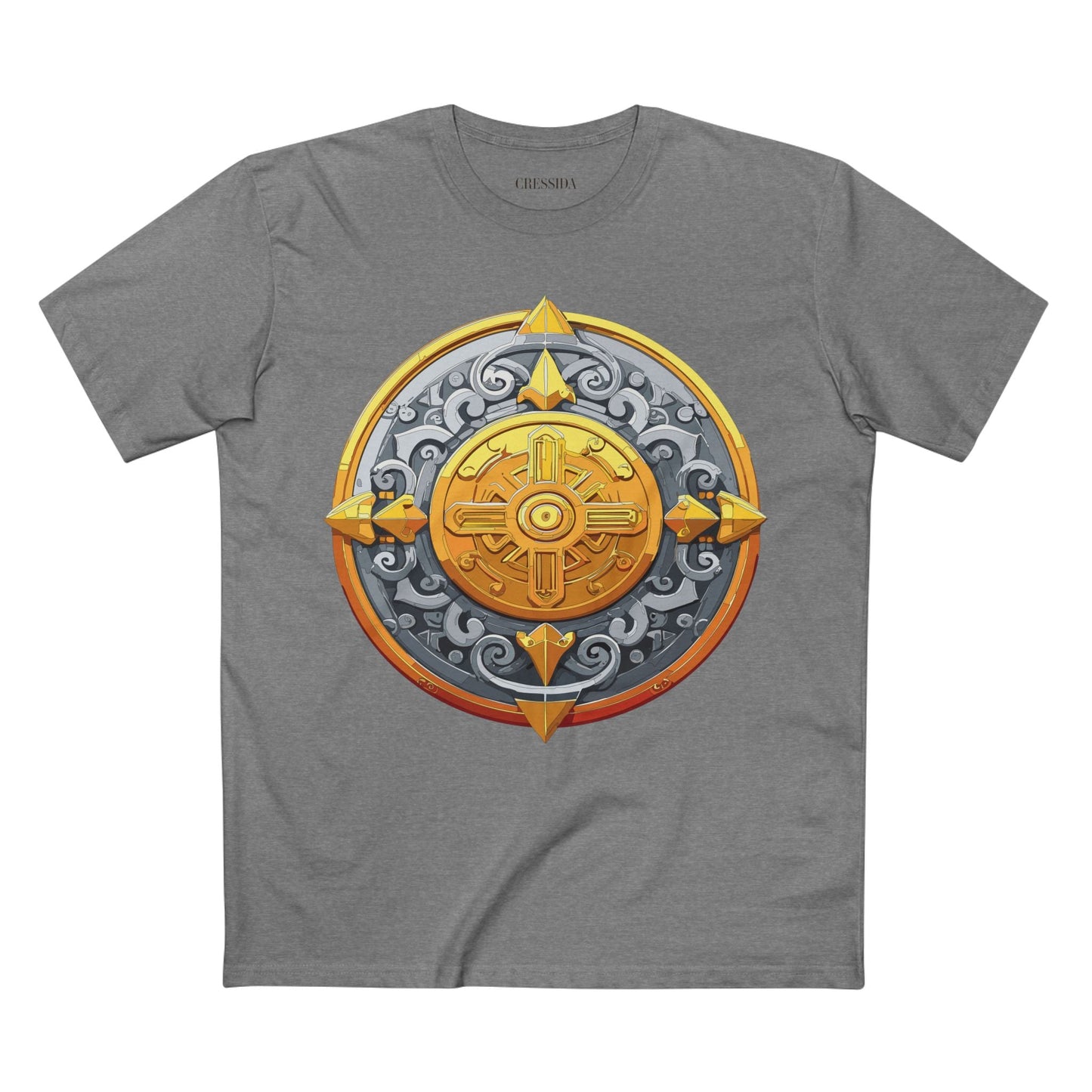 Antique Gold Coin Graphic Design T-Shirt Unisex 100 Cotton With Golden Print Artwork Tee 20