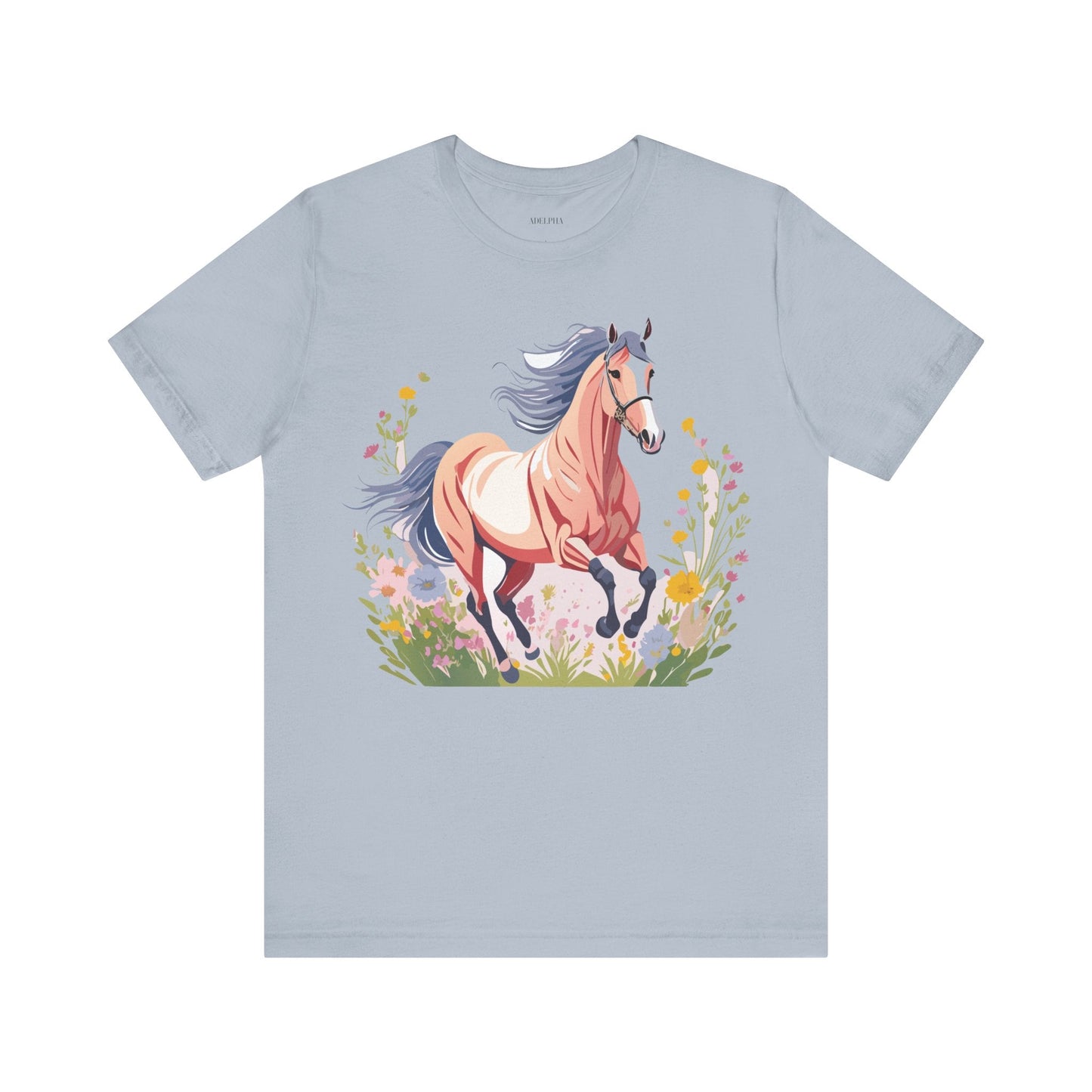 Horse Graphic Unisex 100 Cotton Vintage Animal Art T-Shirt 9