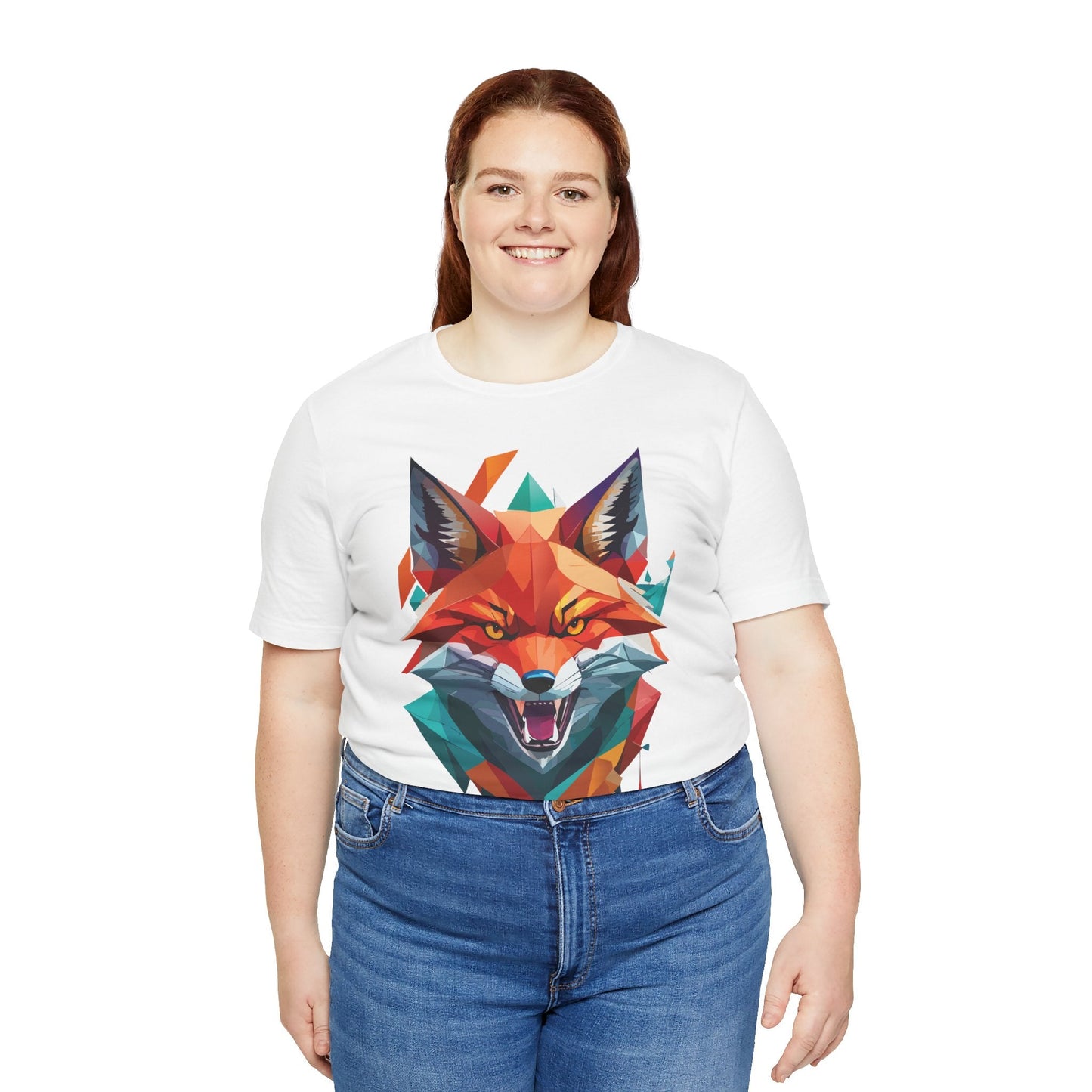 Unisex Animal Print Tee Shirt With Wild Animals Art Design For Men Women Soft Cotton