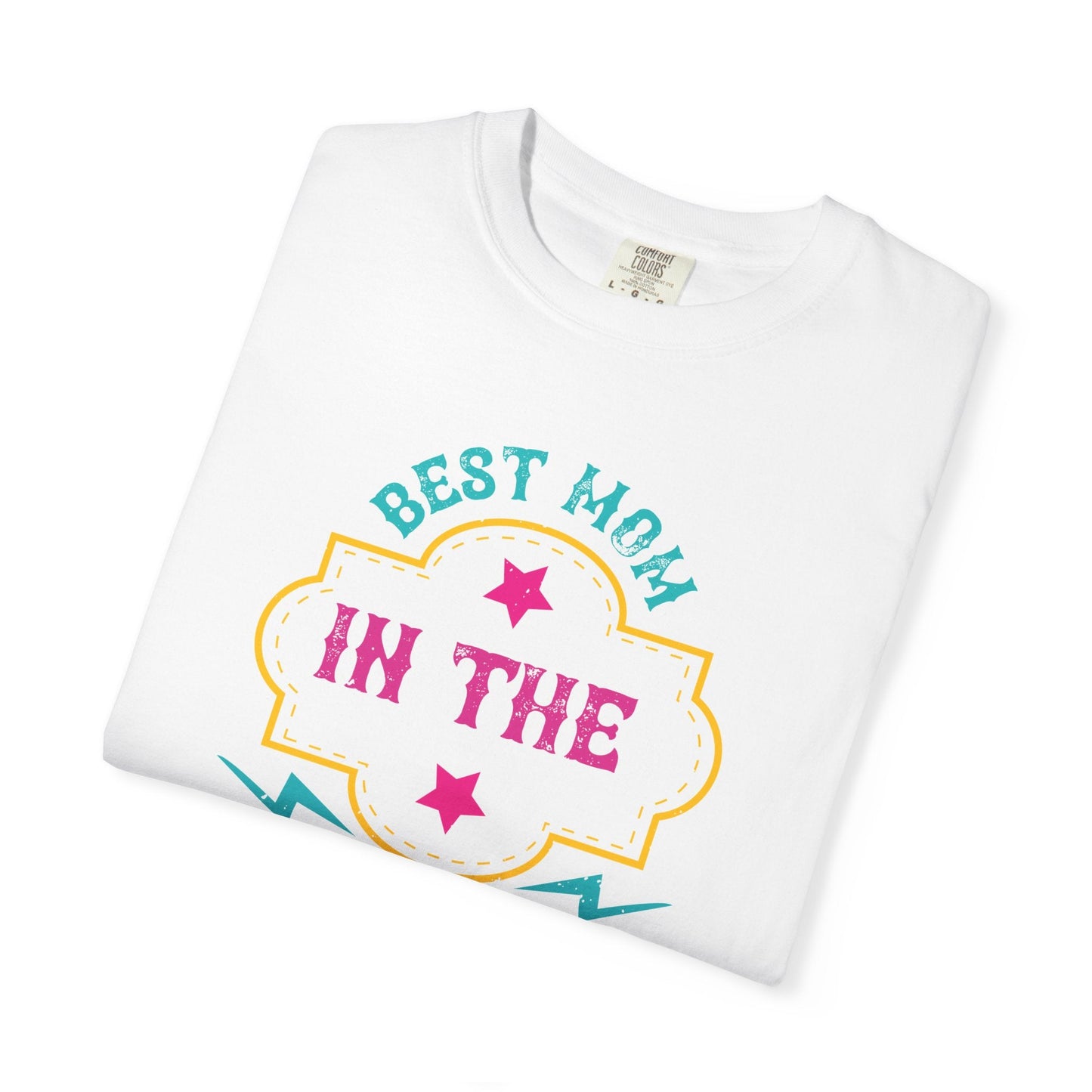 Mom T-shirt Mother Day Mama Tee Unisex Comfort Colors Garment-Dyed Cotton h65