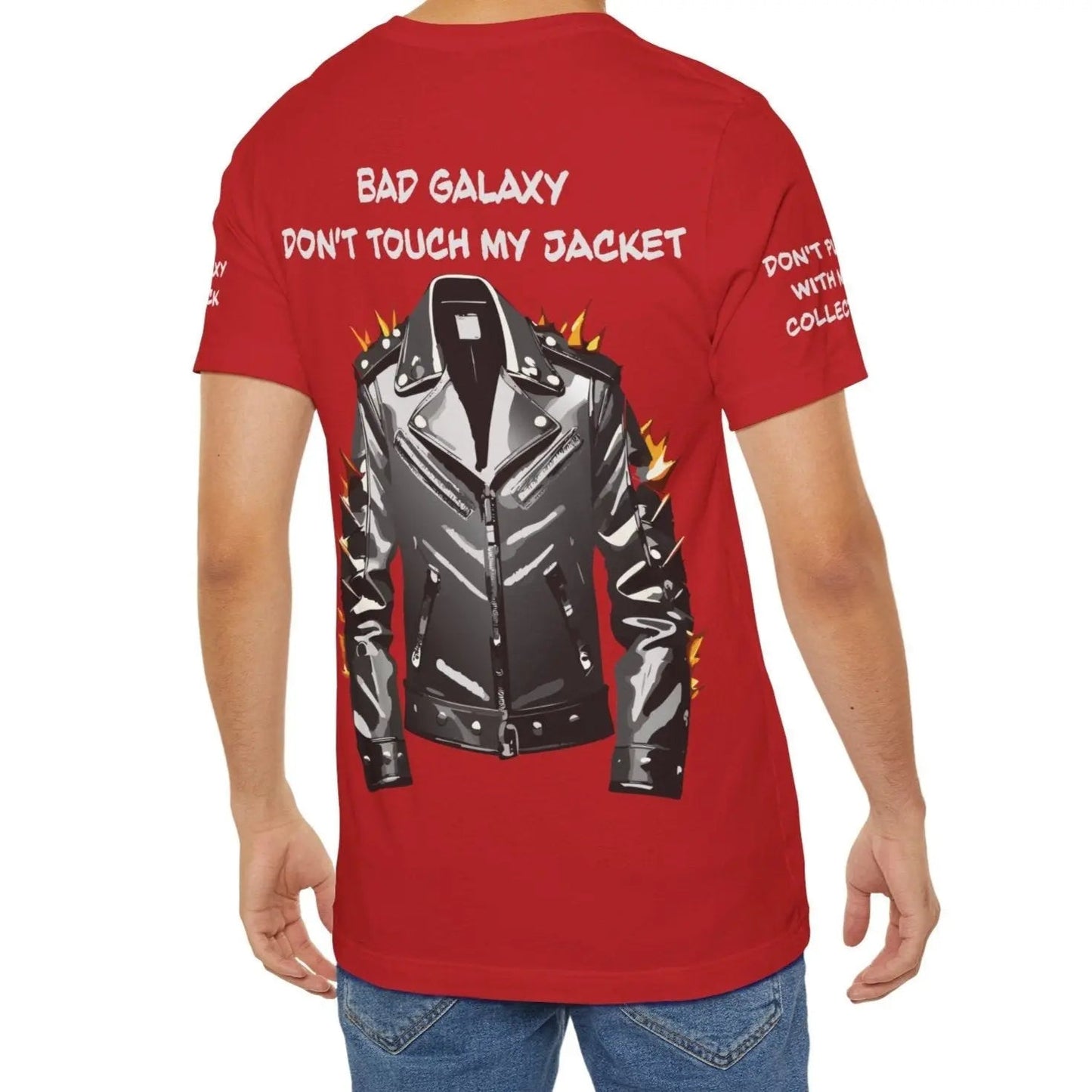 Punk Rock Tee Shirt From Bad Galaxy 100 Percent Cotton Eco Friendly Inks Made To Order USA Designed