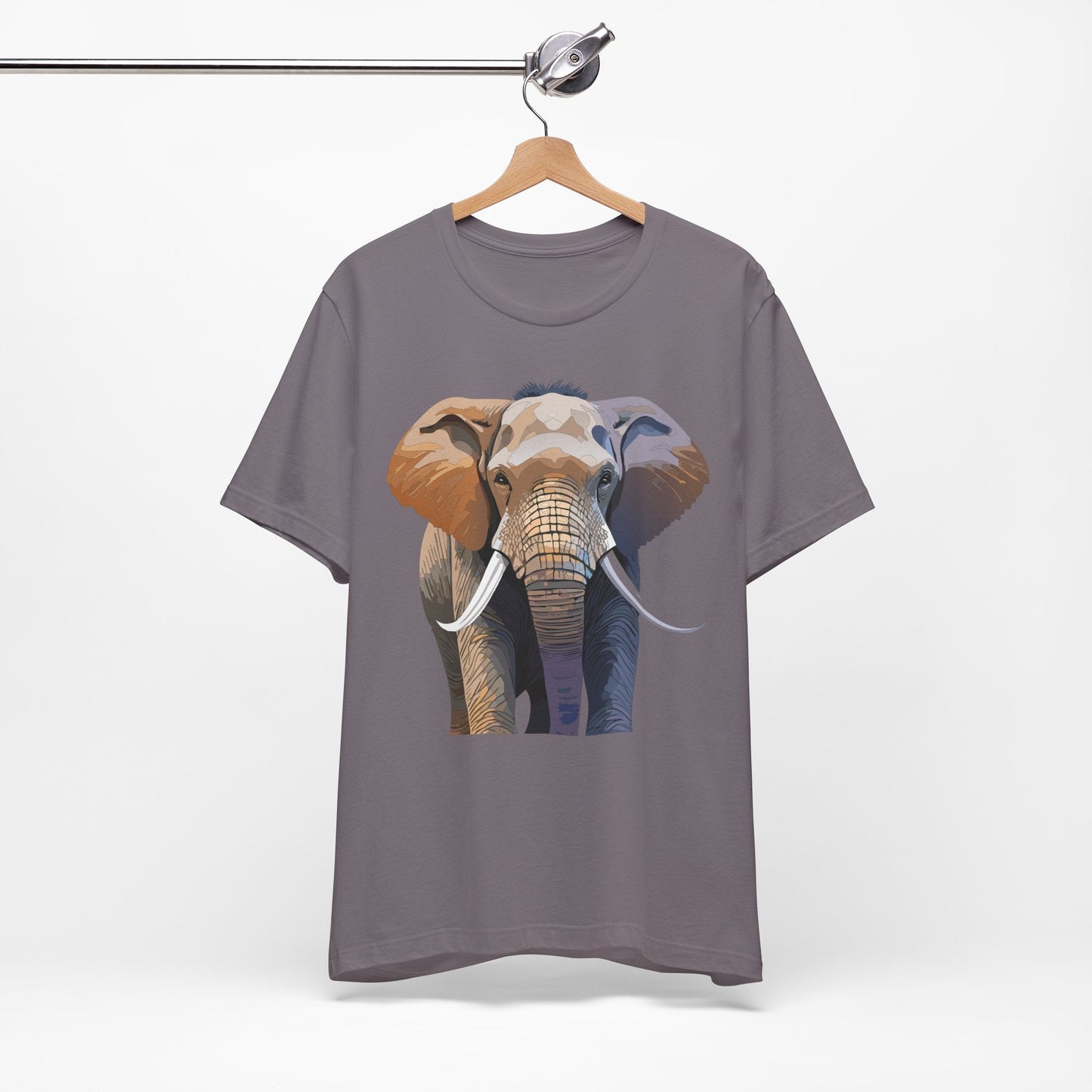Unisex Animal Art Design Tee Shirt With Wildlife Animals Short Sleeve Everyday Comfort