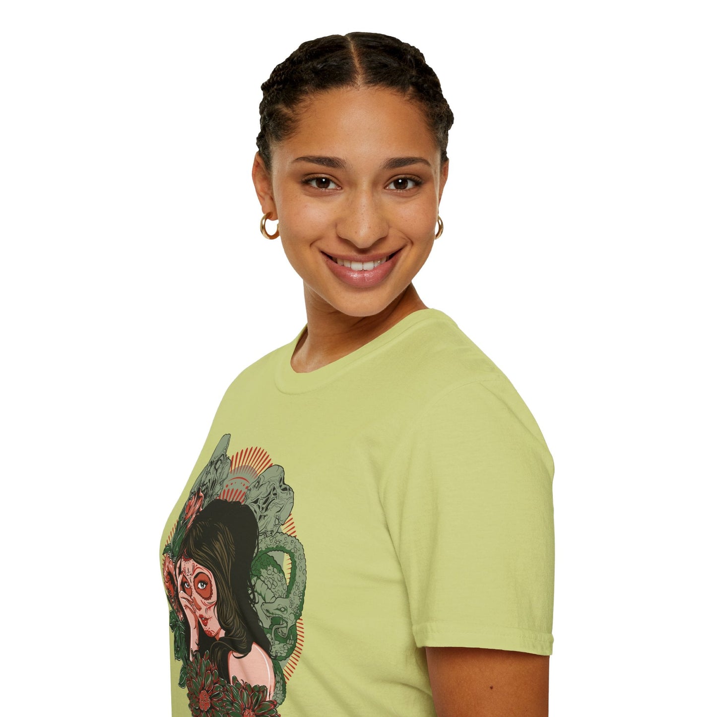Art Design Graphic Tee Shirt Unisex Softstyle Cotton Art Shirt for Graphic Lovers