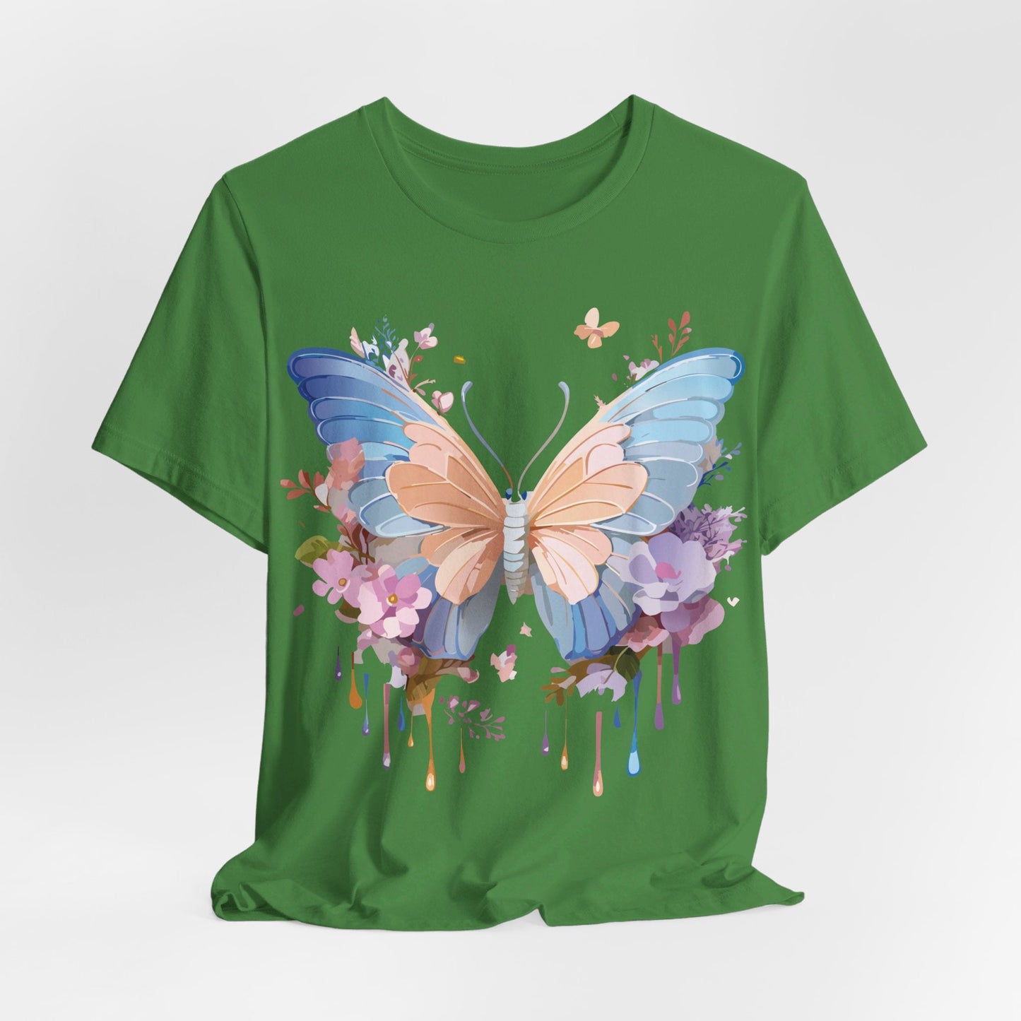Butterfly Graphic Tee By Adelpha Unisex Short Sleeve Shirt Art Design